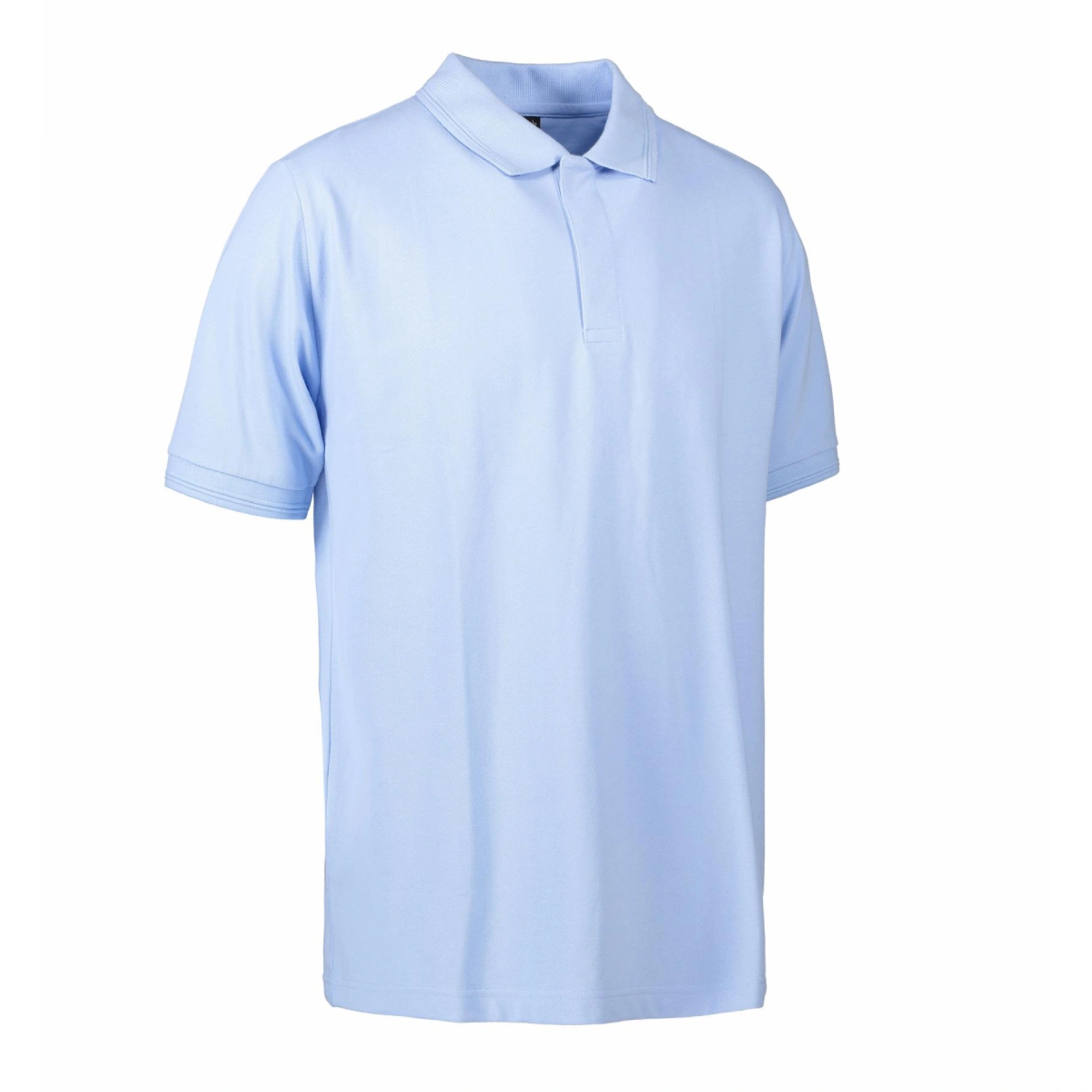 Футболка поло чоловіча PRO Wear на кнопках - Світло-синій / 3XL