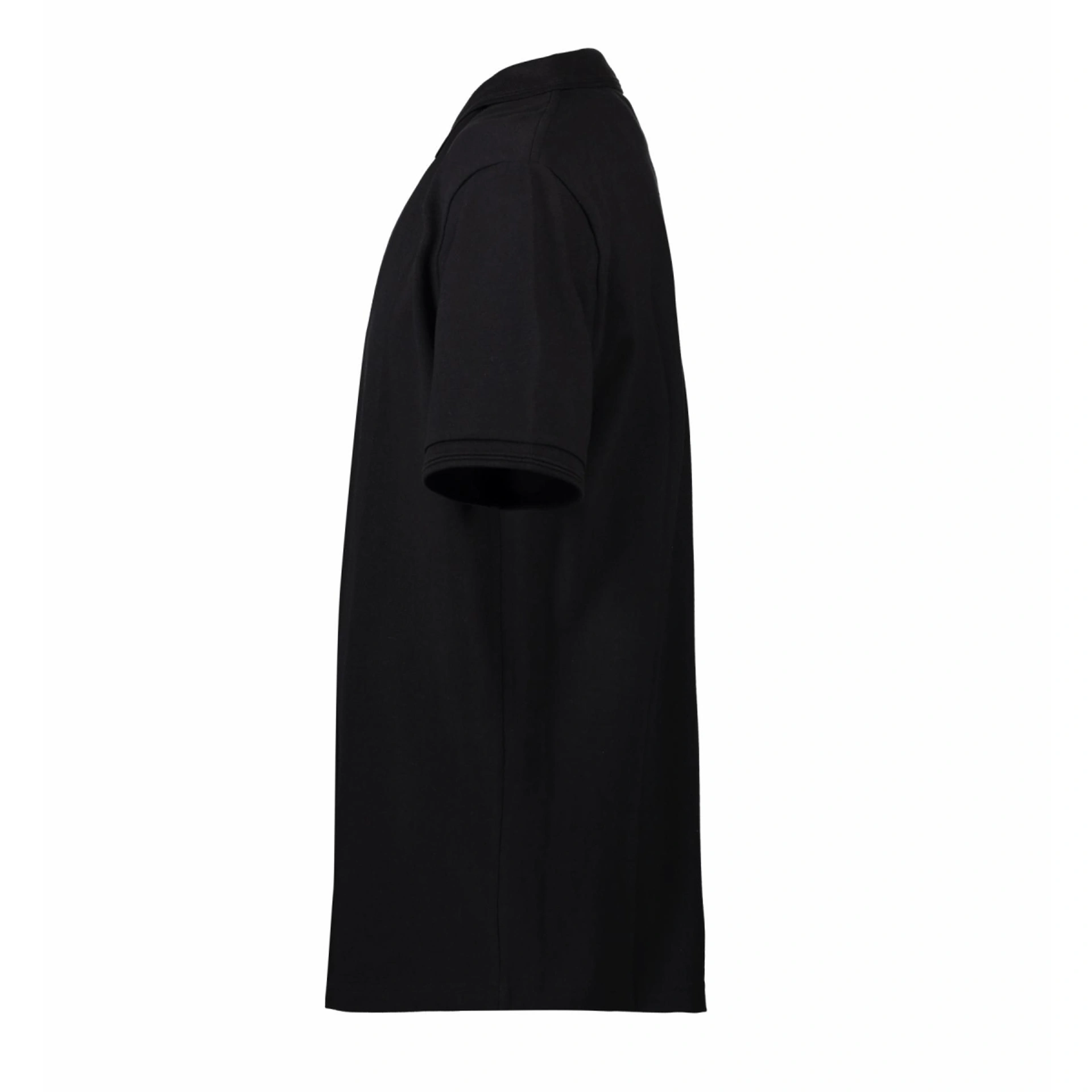 Футболка поло чоловіча PRO Wear на кнопках - Чорний / 3XL