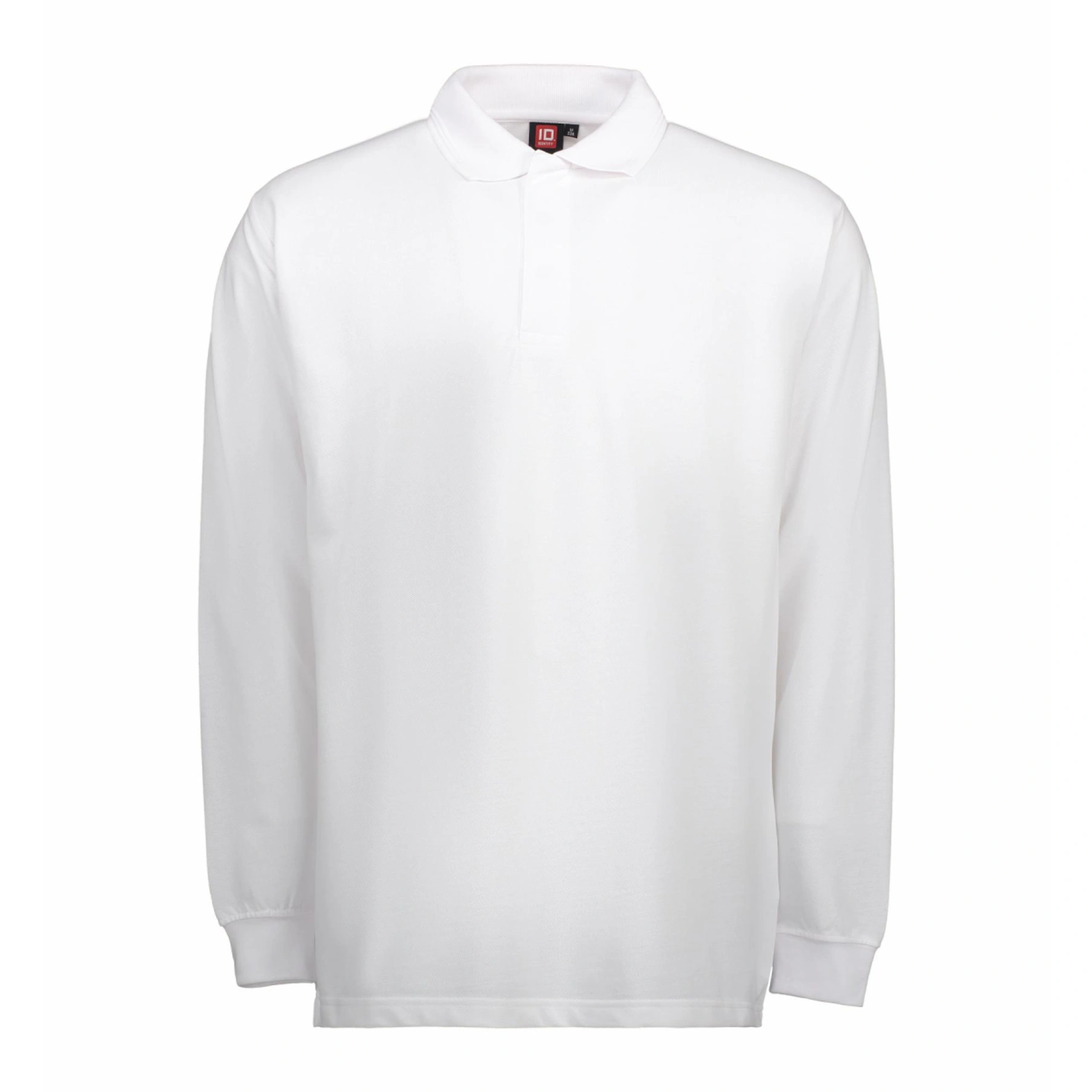 Лонгслів поло чоловічий PRO Wear на кнопках - Білий / 3XL
