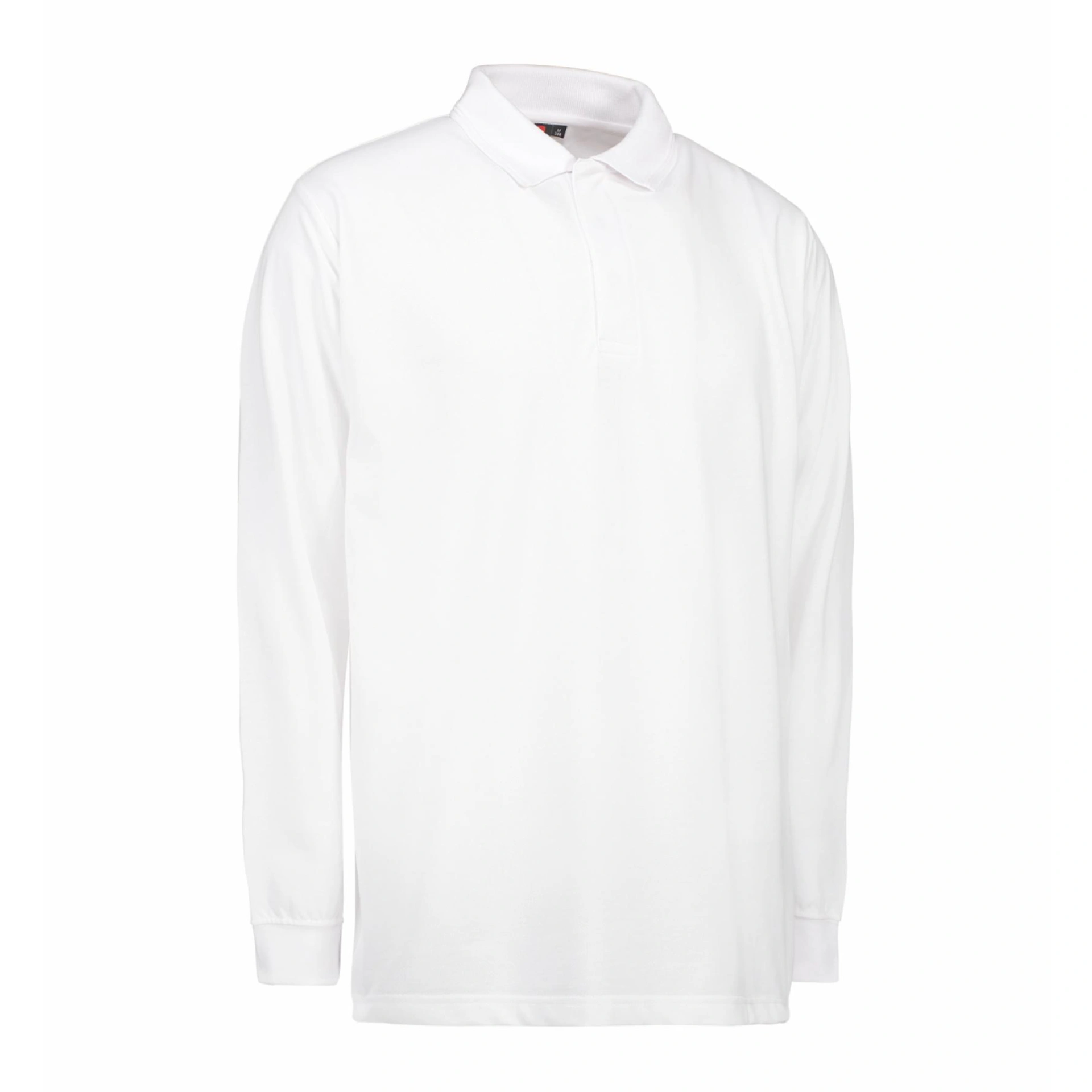 Лонгслів поло чоловічий PRO Wear на кнопках - Білий / 3XL