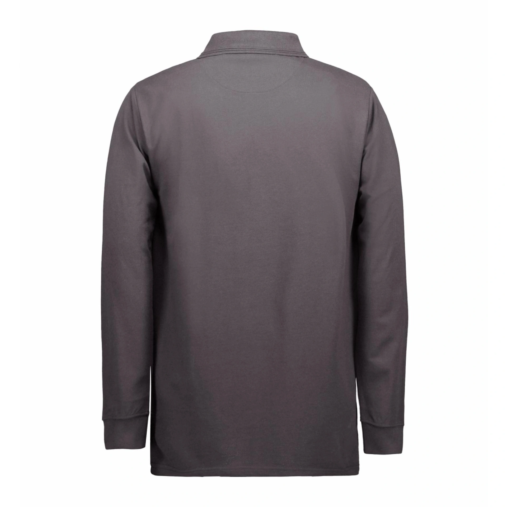 Лонгслів поло чоловічий PRO Wear на кнопках - Сріблясто-сірий / 3XL