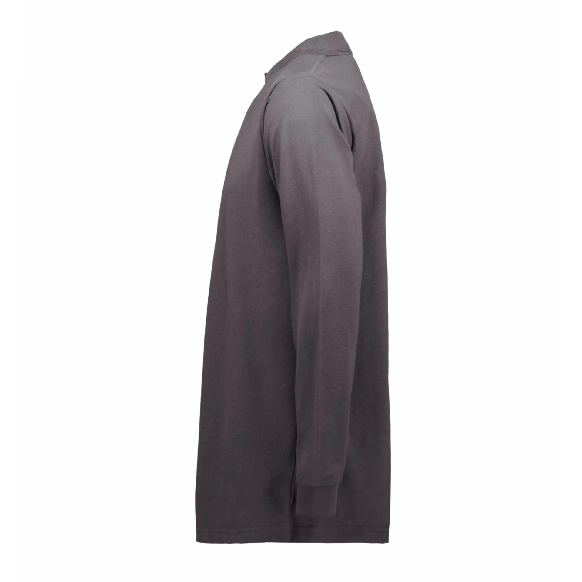 Лонгслів поло чоловічий PRO Wear на кнопках - Сріблясто-сірий / 3XL