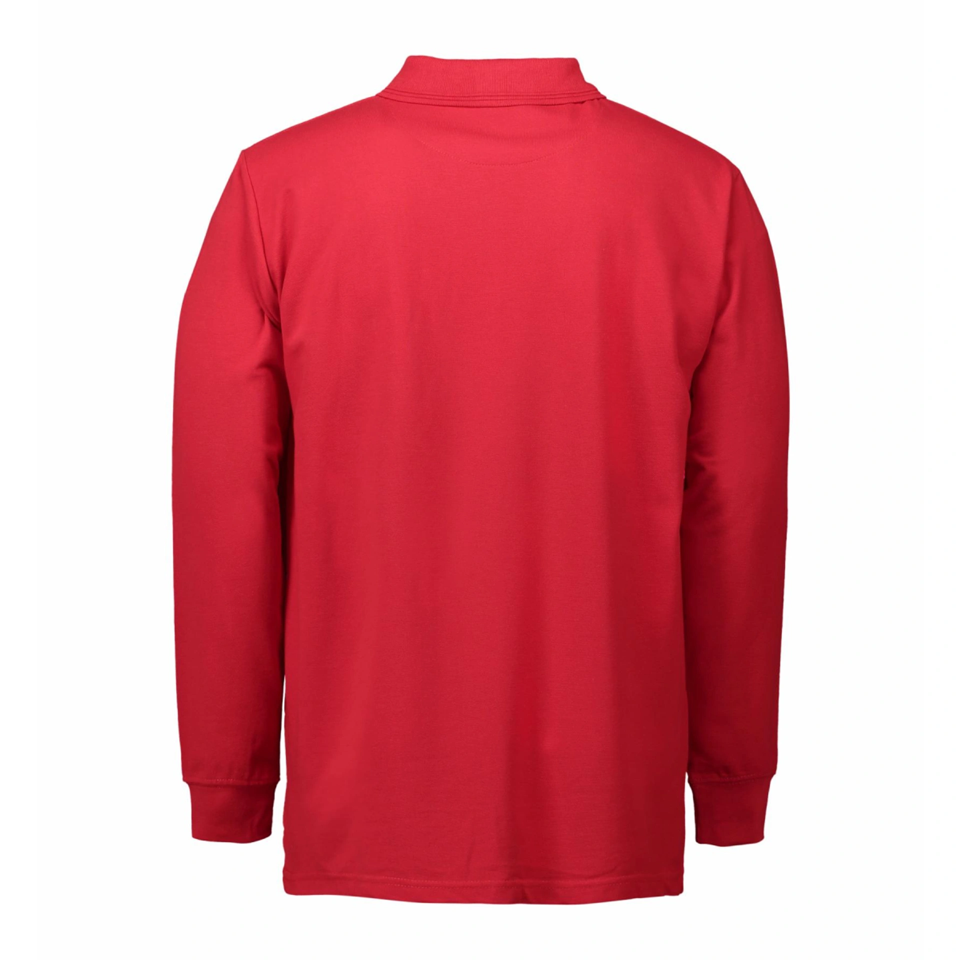 Лонгслів поло чоловічий PRO Wear на кнопках - Червоний / 3XL
