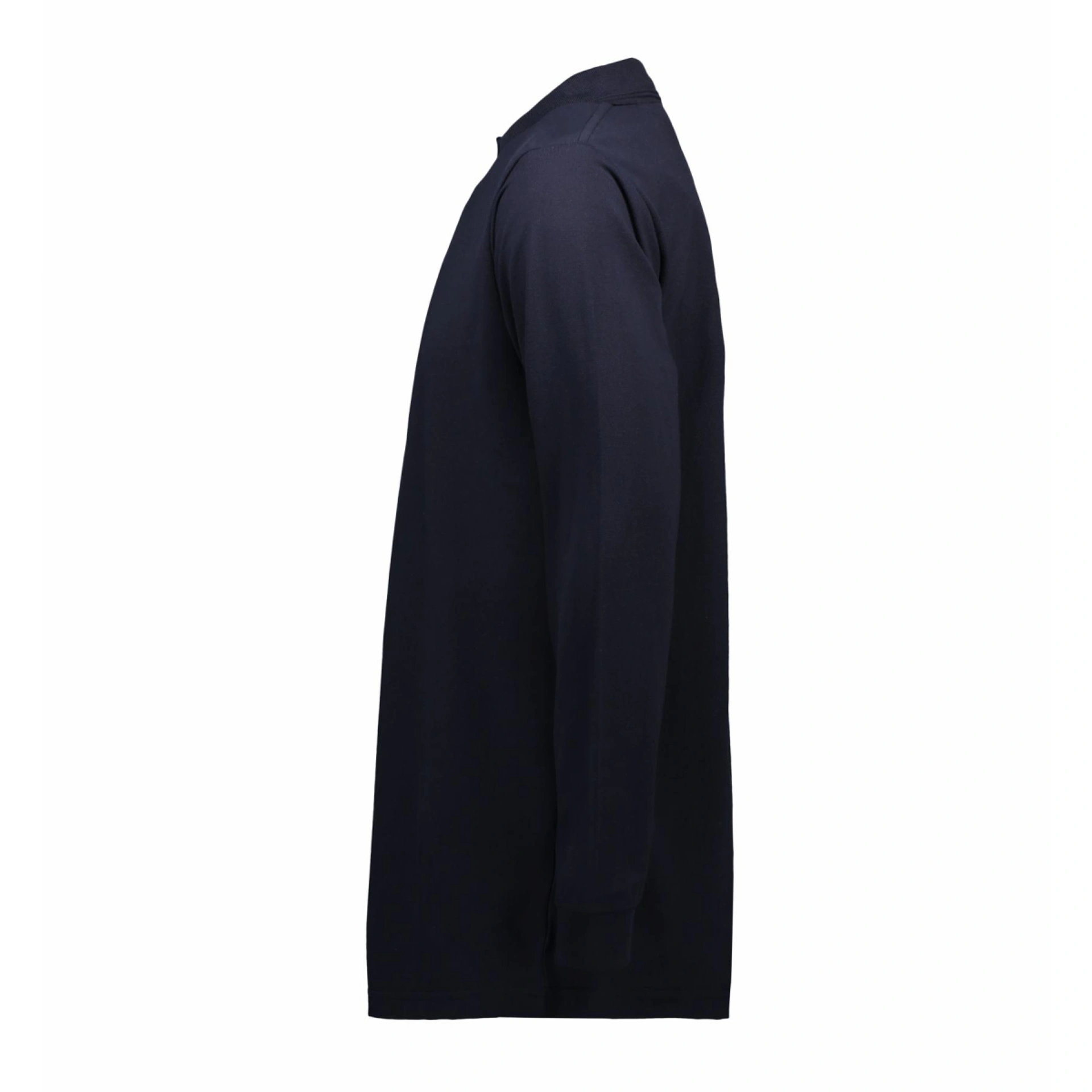 Лонгслів поло чоловічий PRO Wear на кнопках - Темно-синій / 3XL