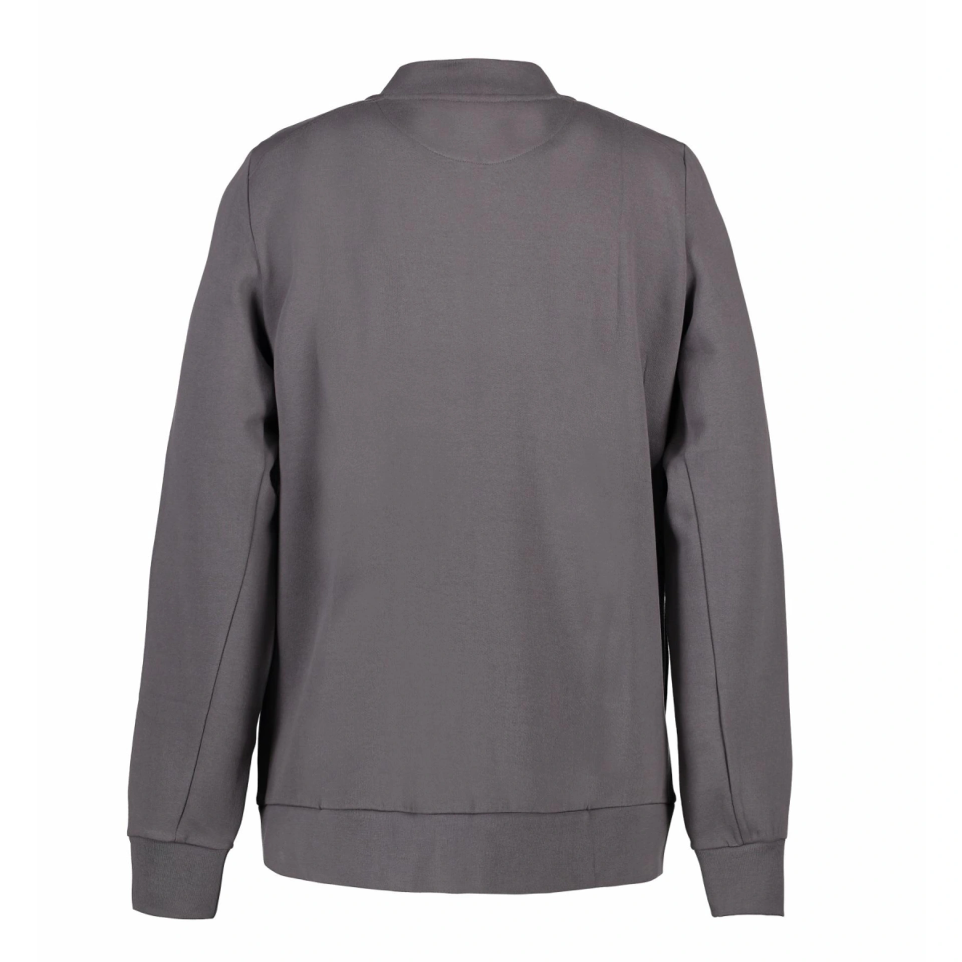 Світшот чоловічий на блискавці PRO Wear - Сріблясто-сірий / 3XL