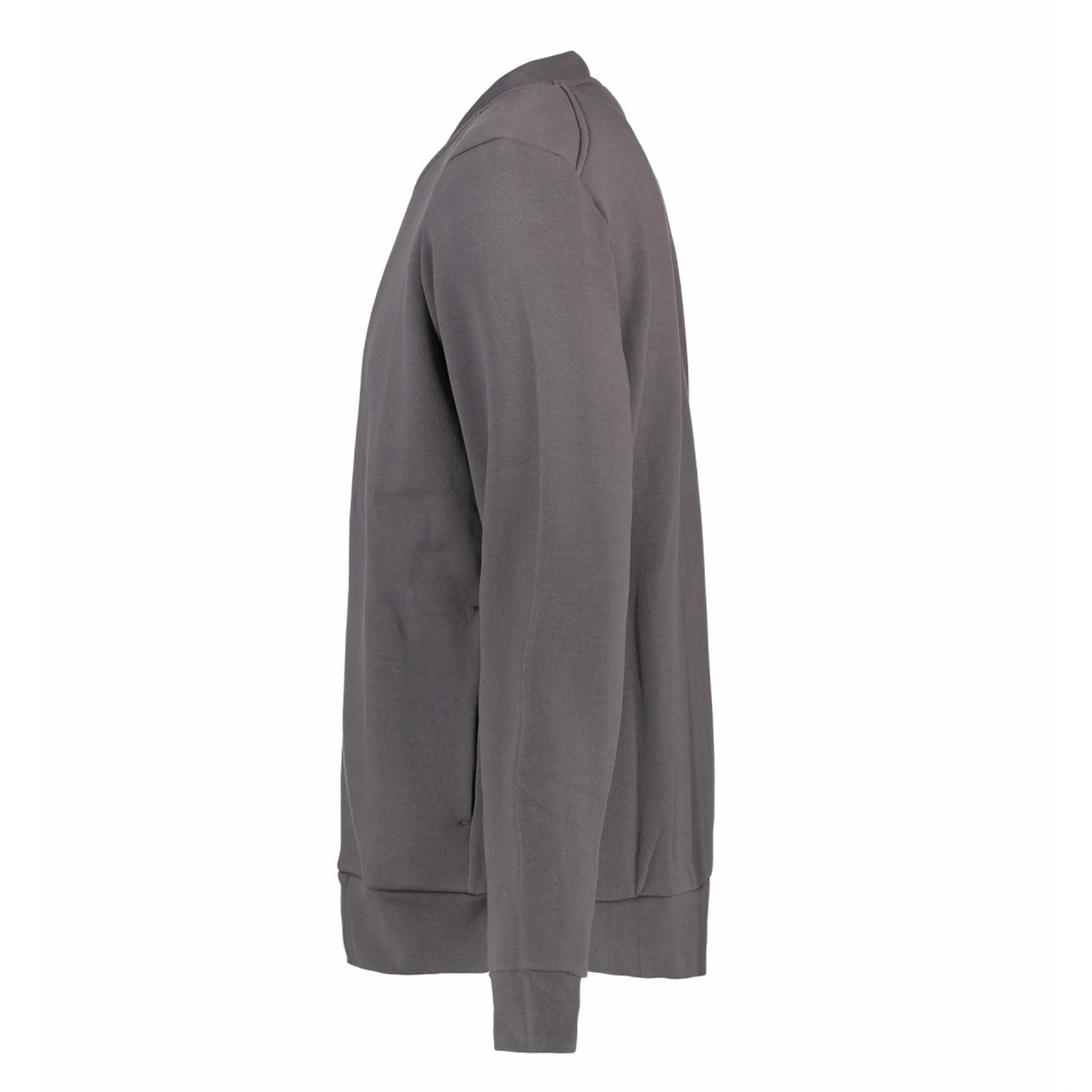 Світшот чоловічий на блискавці PRO Wear - Сріблясто-сірий / 3XL