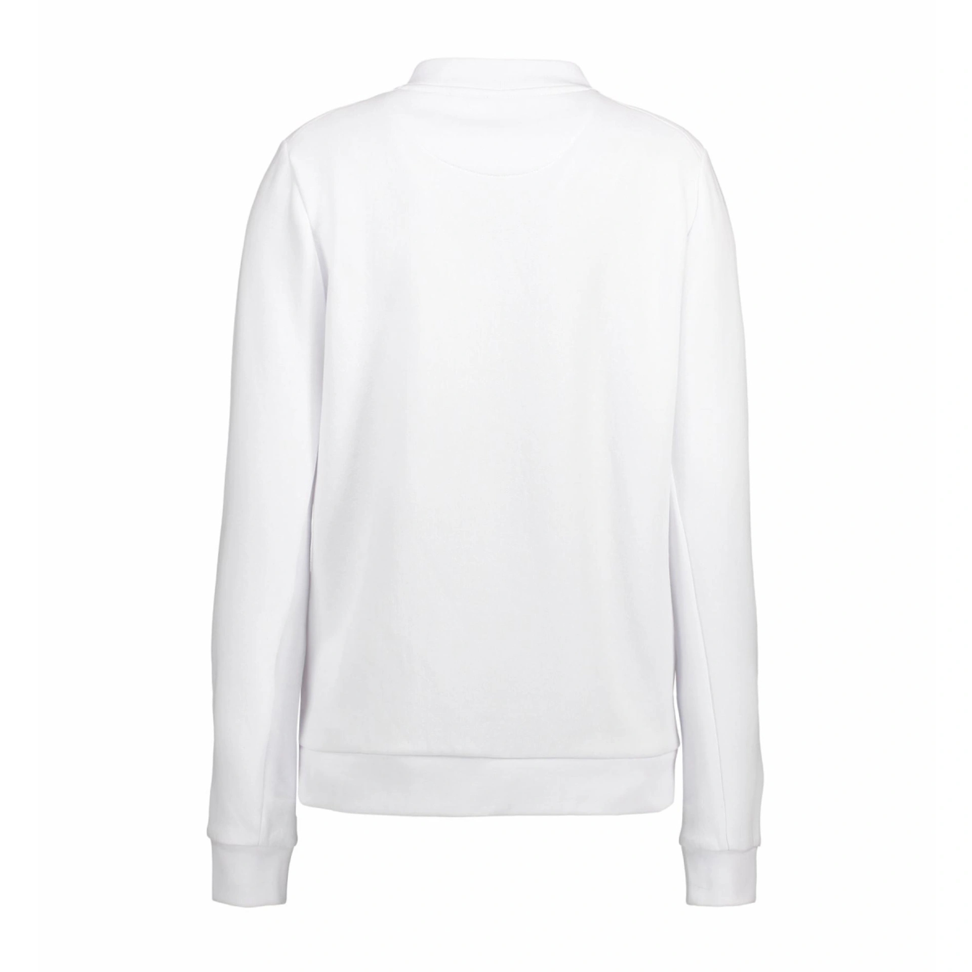 Світшот жіночий на блискавці PRO Wear - Білий / 3XL