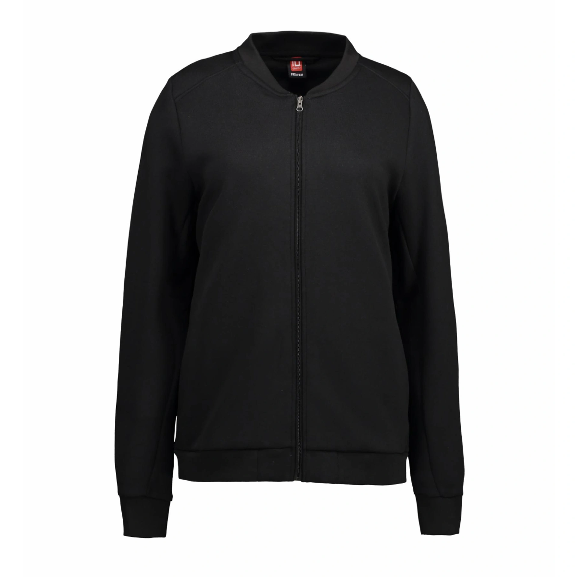 Світшот жіночий на блискавці PRO Wear - Чорний / 3XL