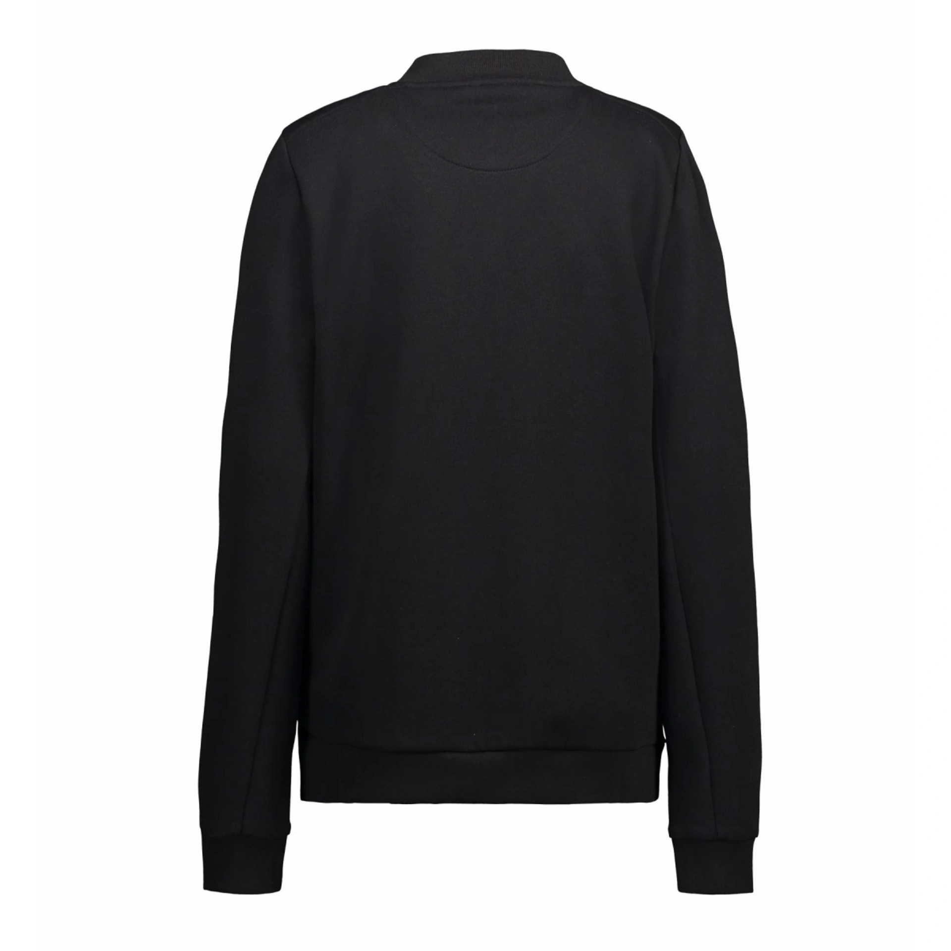 Світшот жіночий на блискавці PRO Wear - Чорний / 3XL