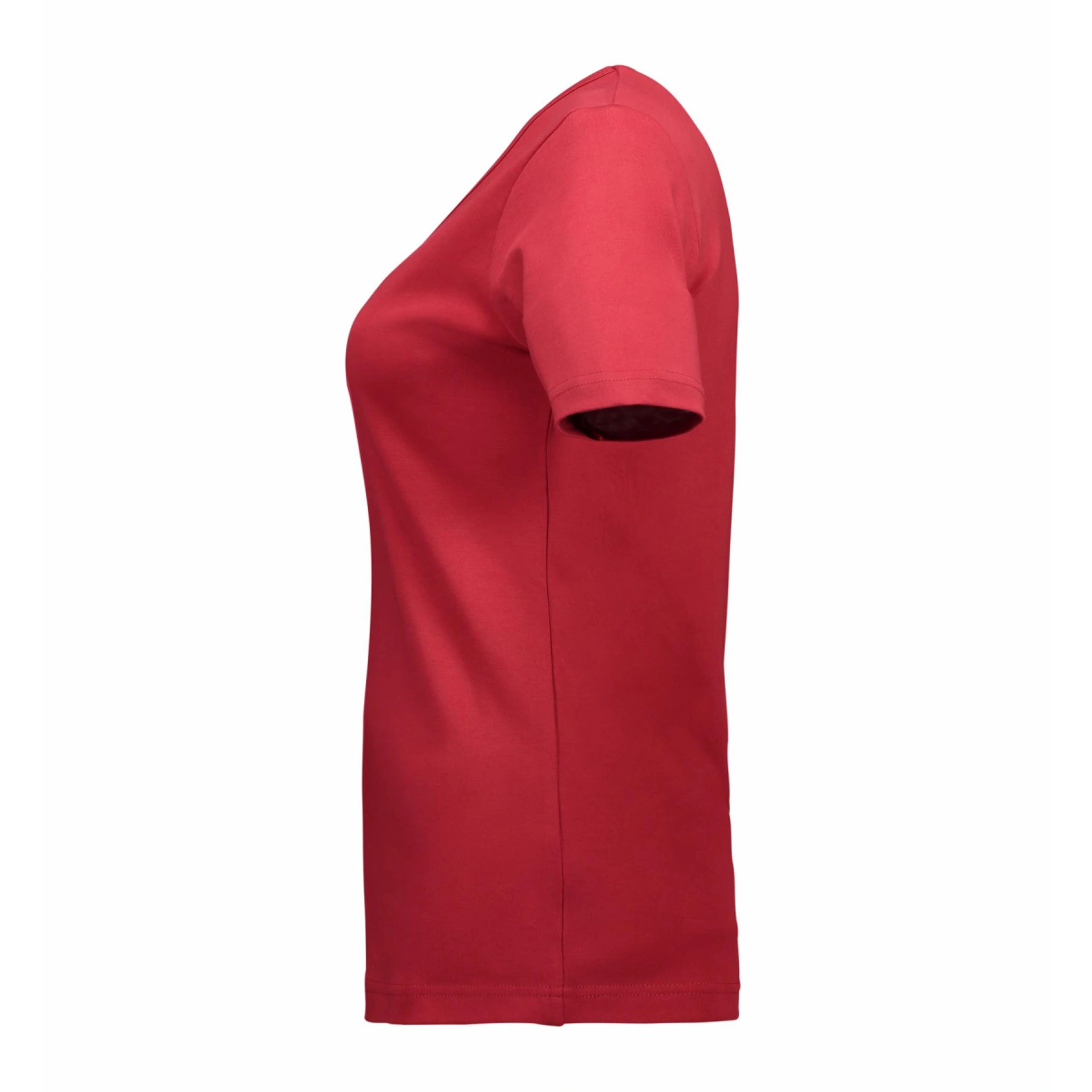 Футболка жіноча ID Interlock V - Червоний / 3XL