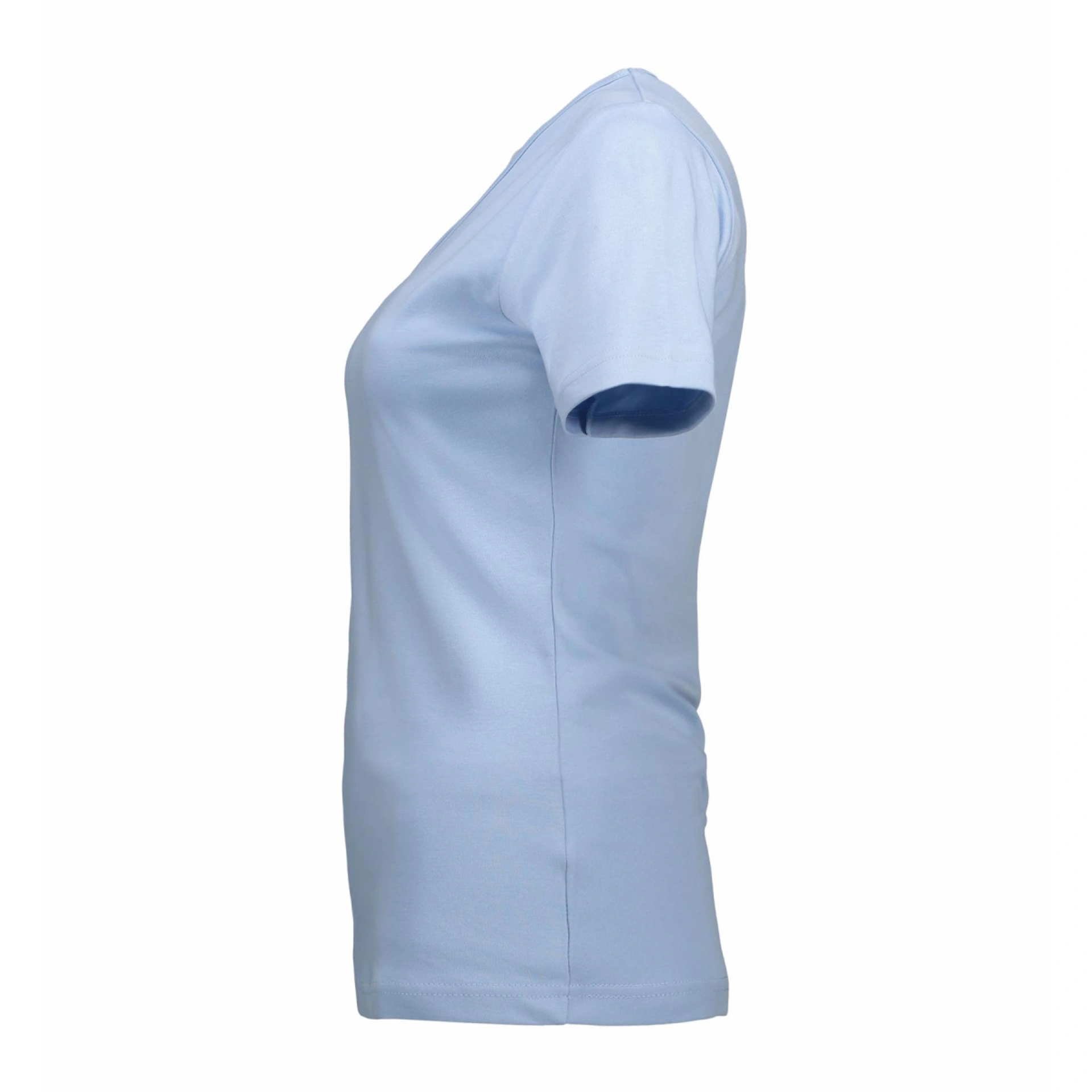 Футболка жіноча ID Interlock V - Світло-синій / 3XL