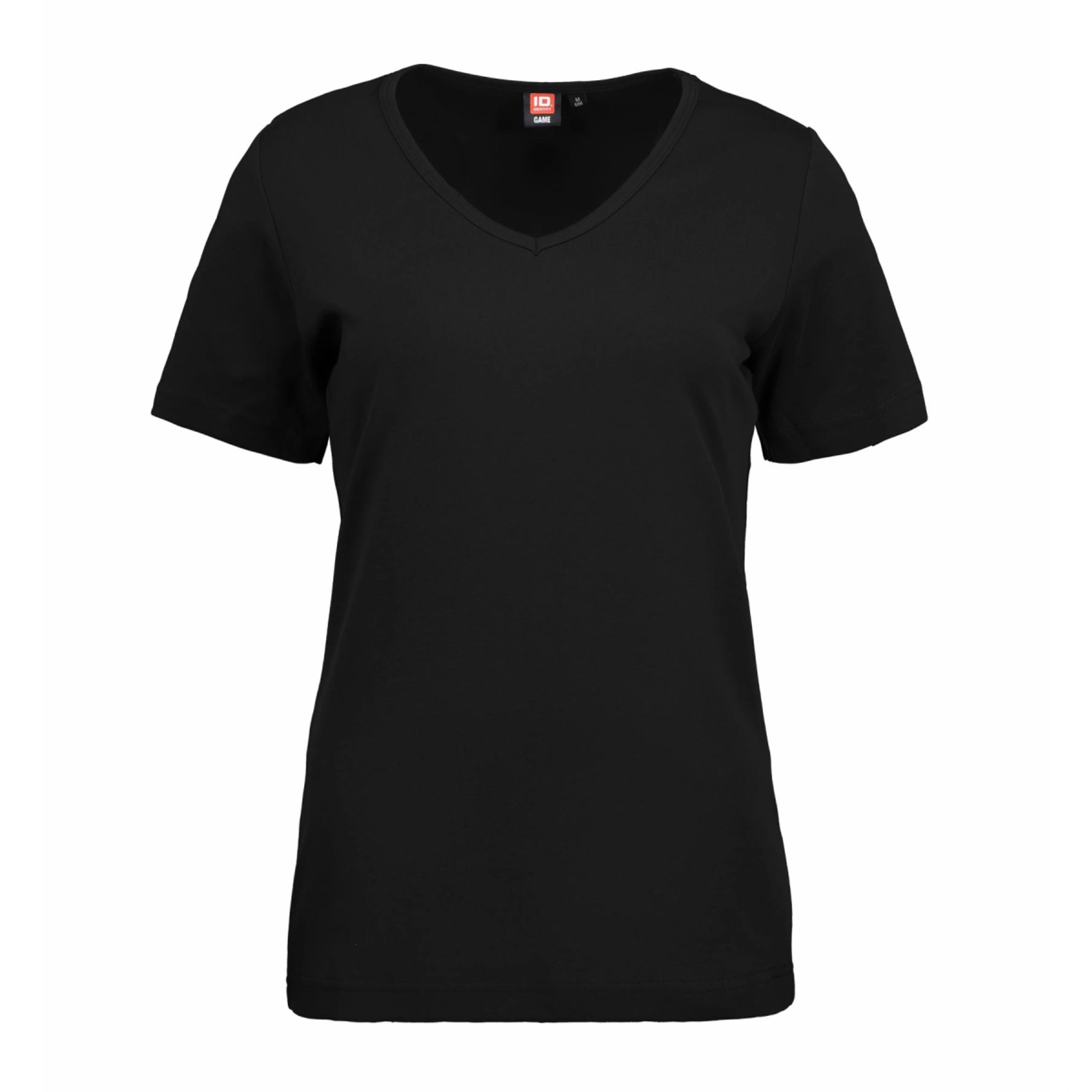 Футболка жіноча ID Interlock V - Чорний / 3XL