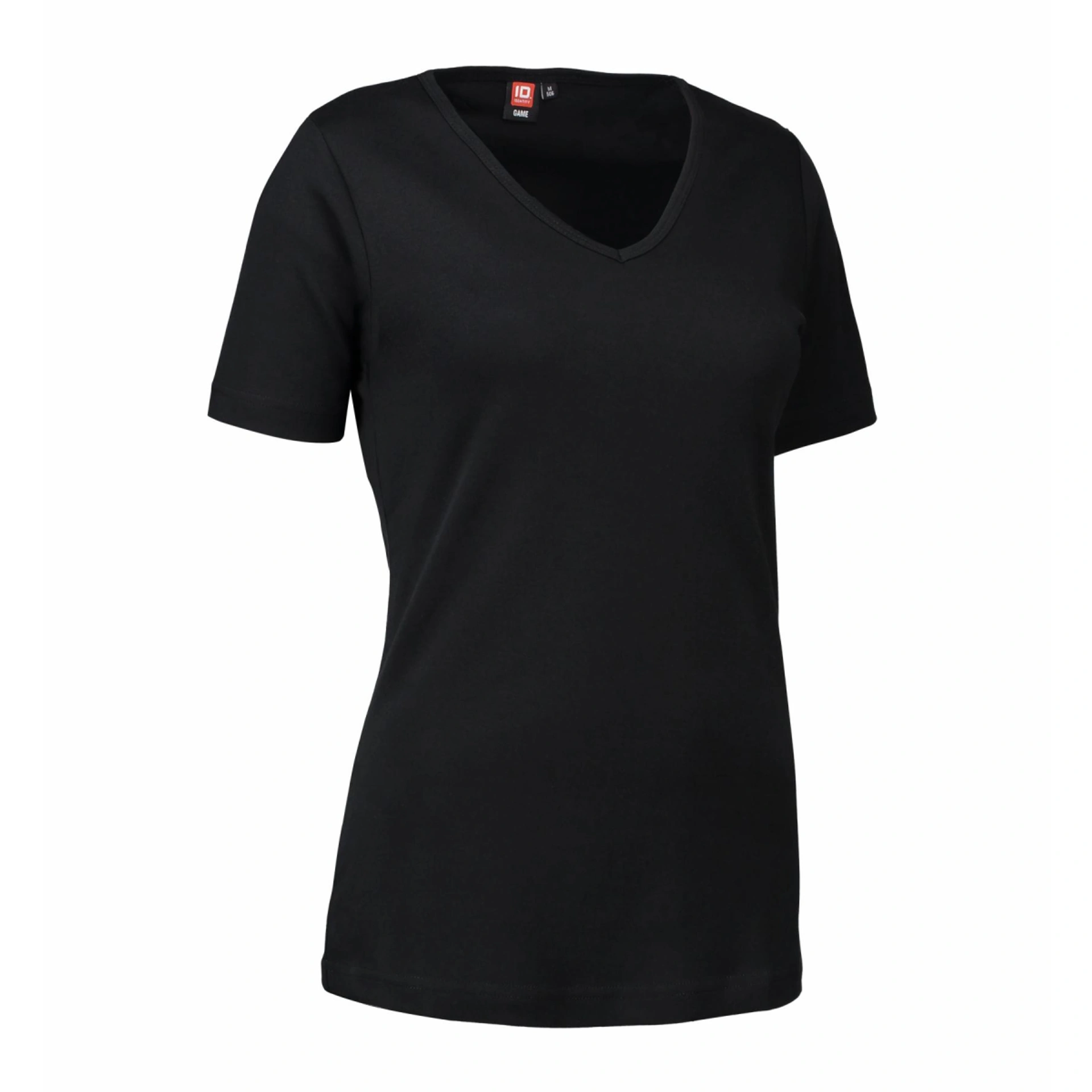 Футболка жіноча ID Interlock V - Чорний / 3XL