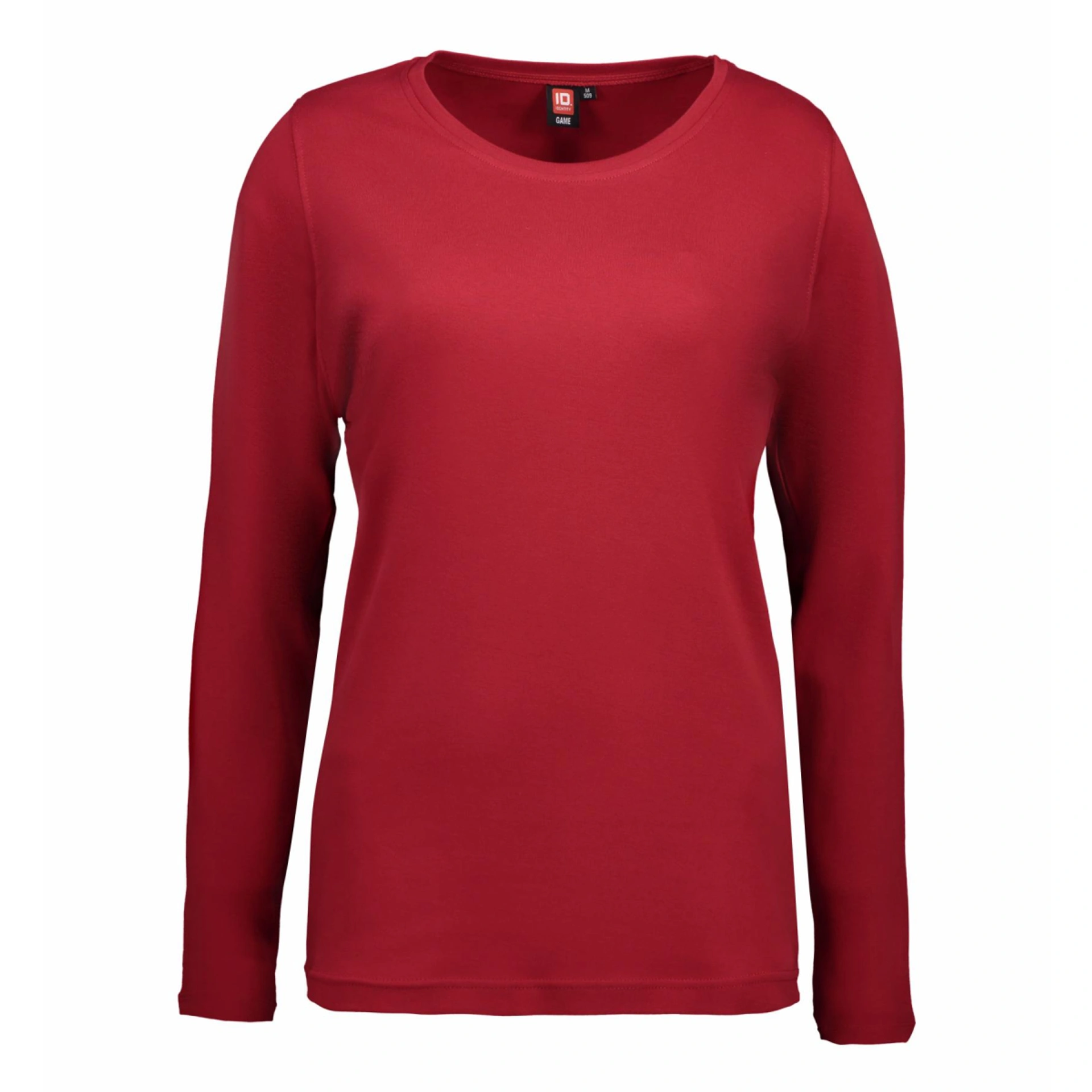 Лонгслів жіночий ID Interlock - Червоний / 3XL