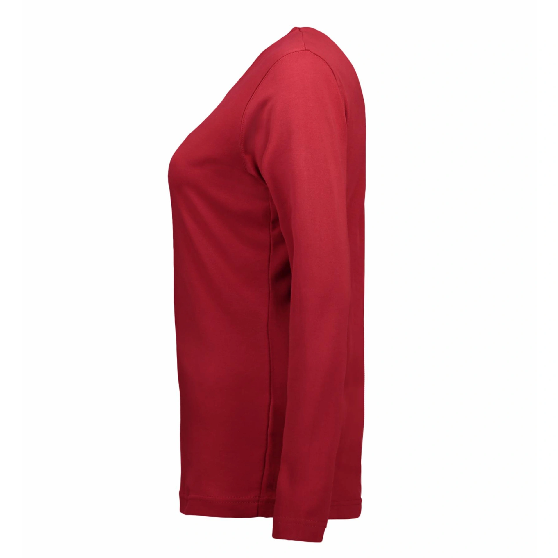 Лонгслів жіночий ID Interlock - Червоний / 3XL