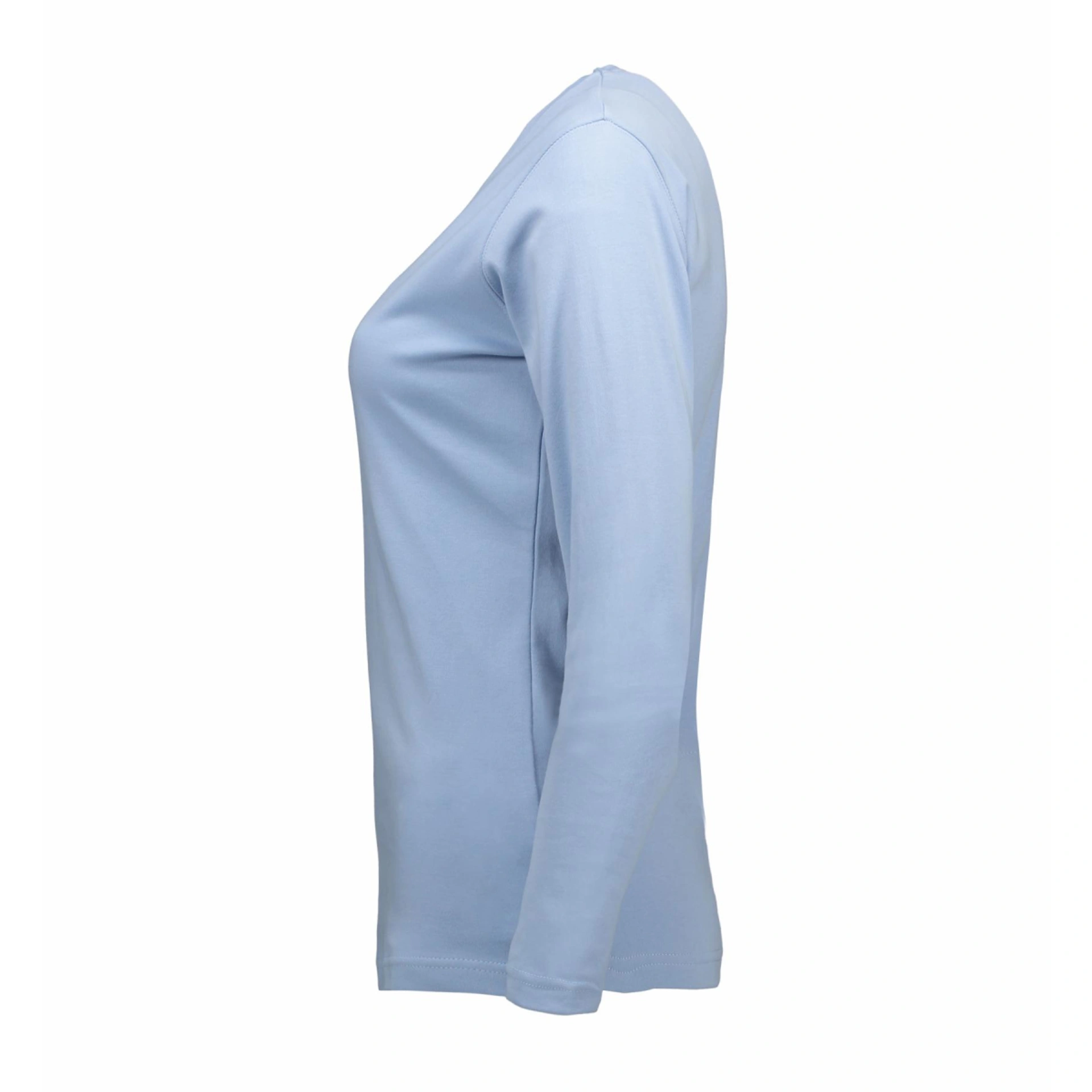 Лонгслів жіночий ID Interlock - Світло-синій / 3XL