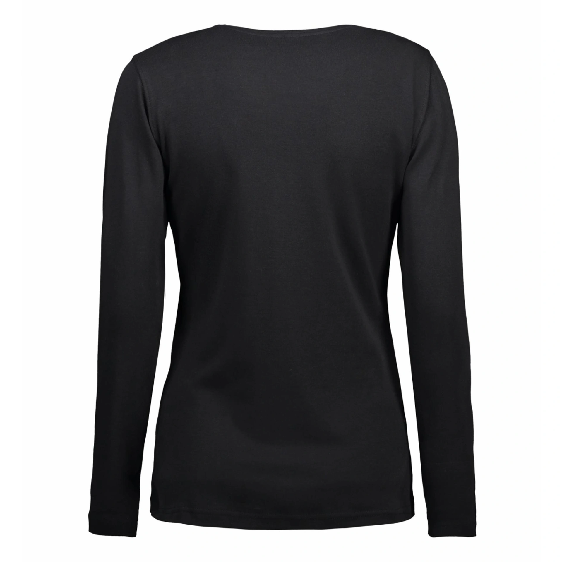 Лонгслів жіночий ID Interlock - Чорний / 3XL