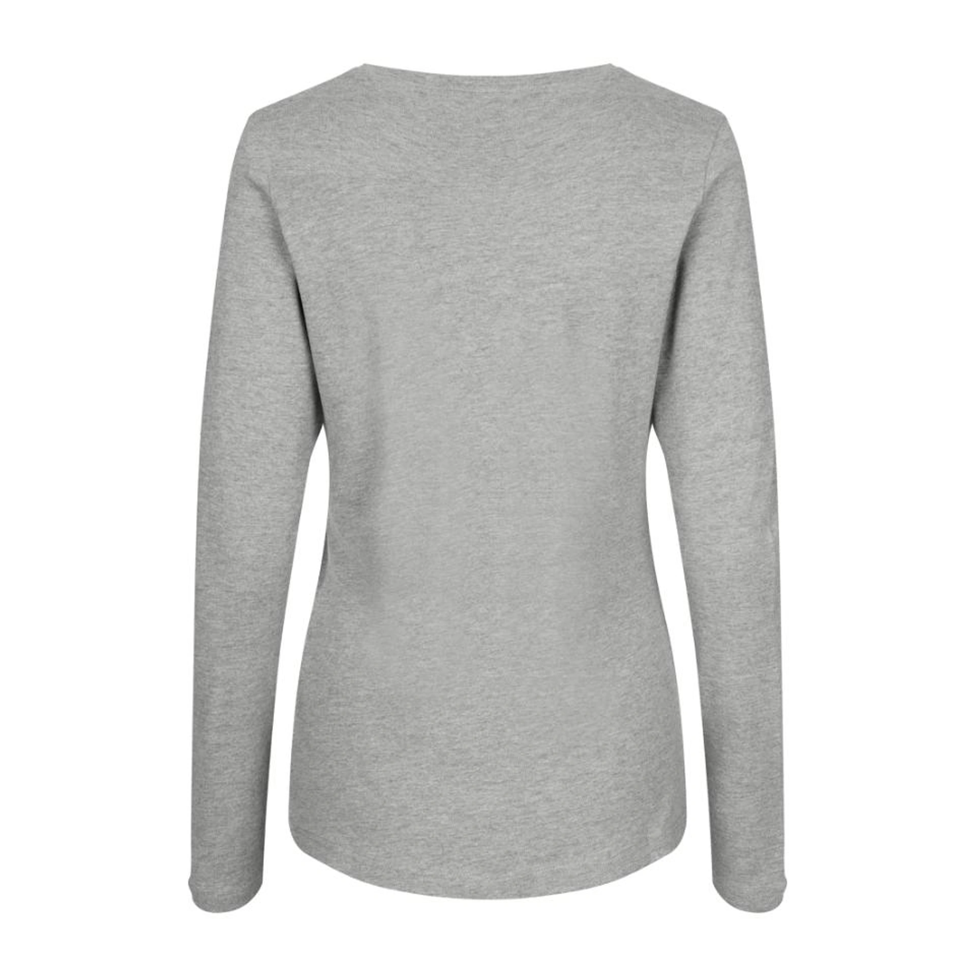 Лонгслів жіночий ID Interlock - Сірий меланж / 3XL