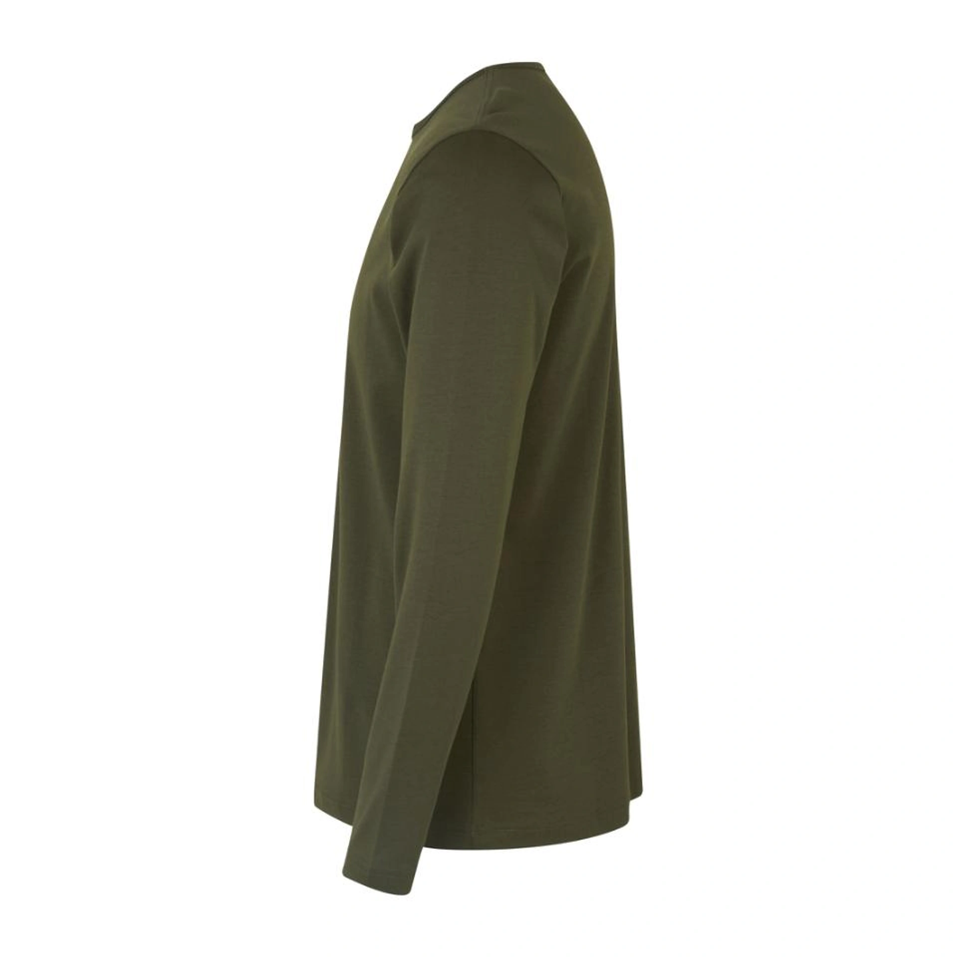 Лонгслів чоловічий ID Interlock - Оливковий / 3XL
