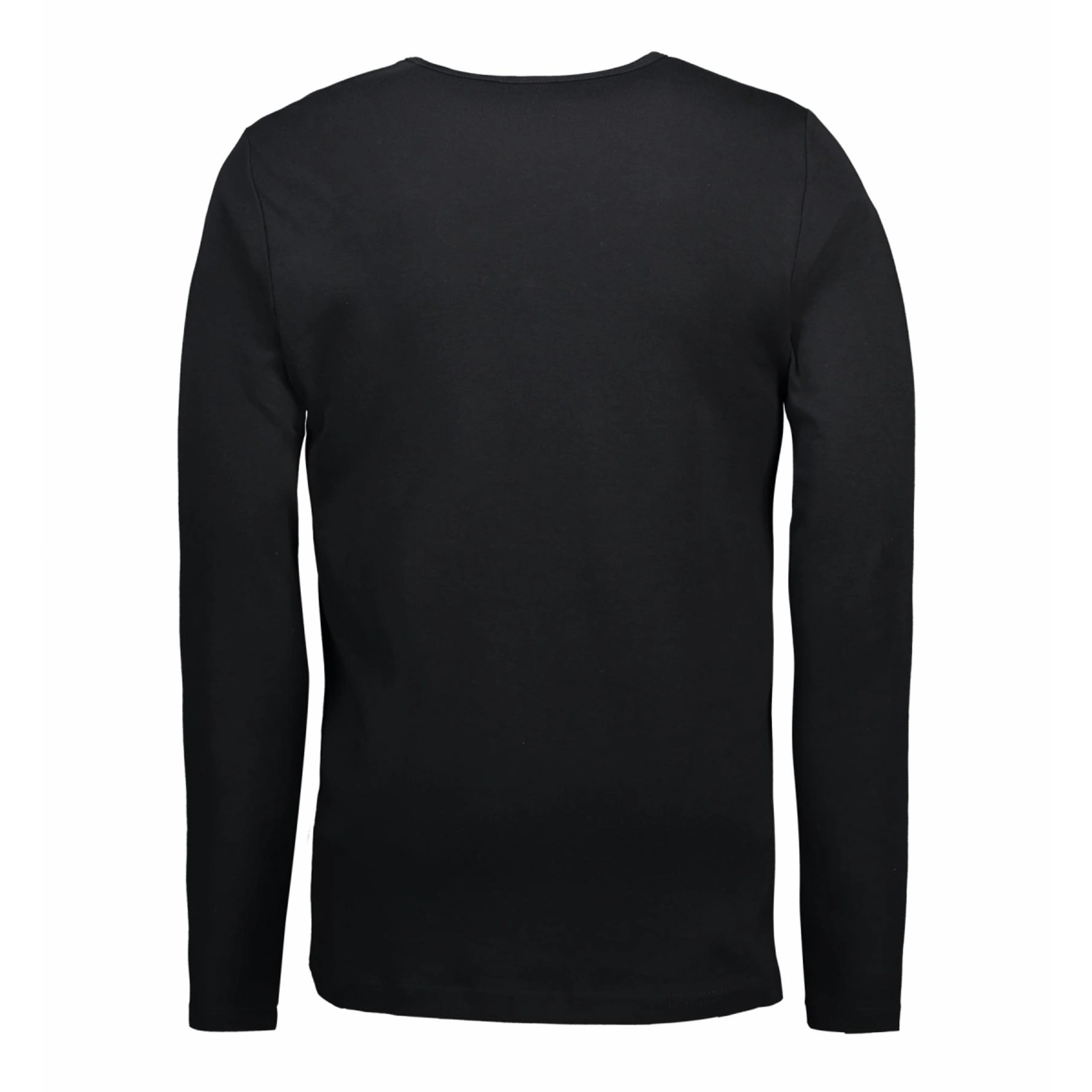 Лонгслів чоловічий ID Interlock - Чорний / 3XL