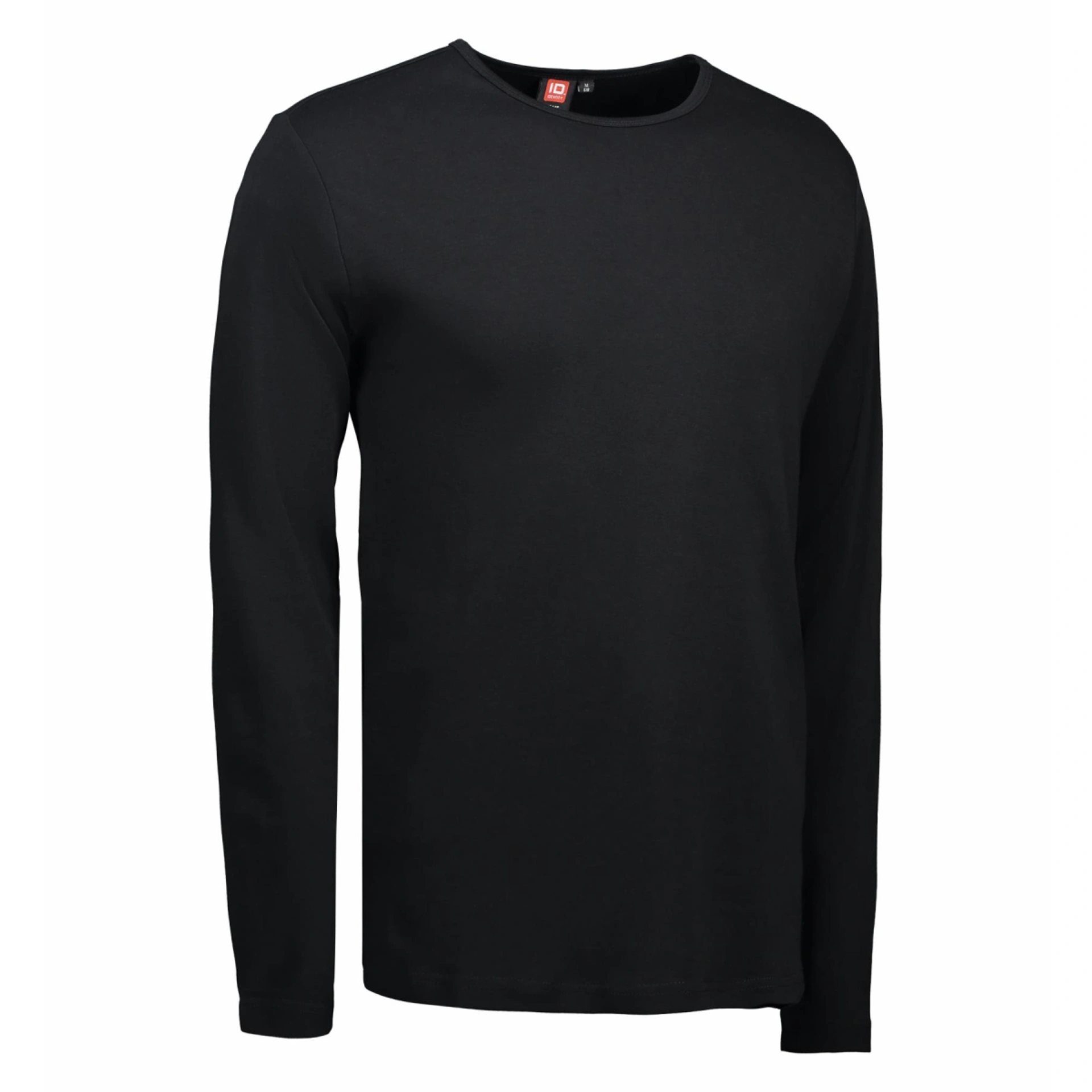 Лонгслів чоловічий ID Interlock - Чорний / 3XL