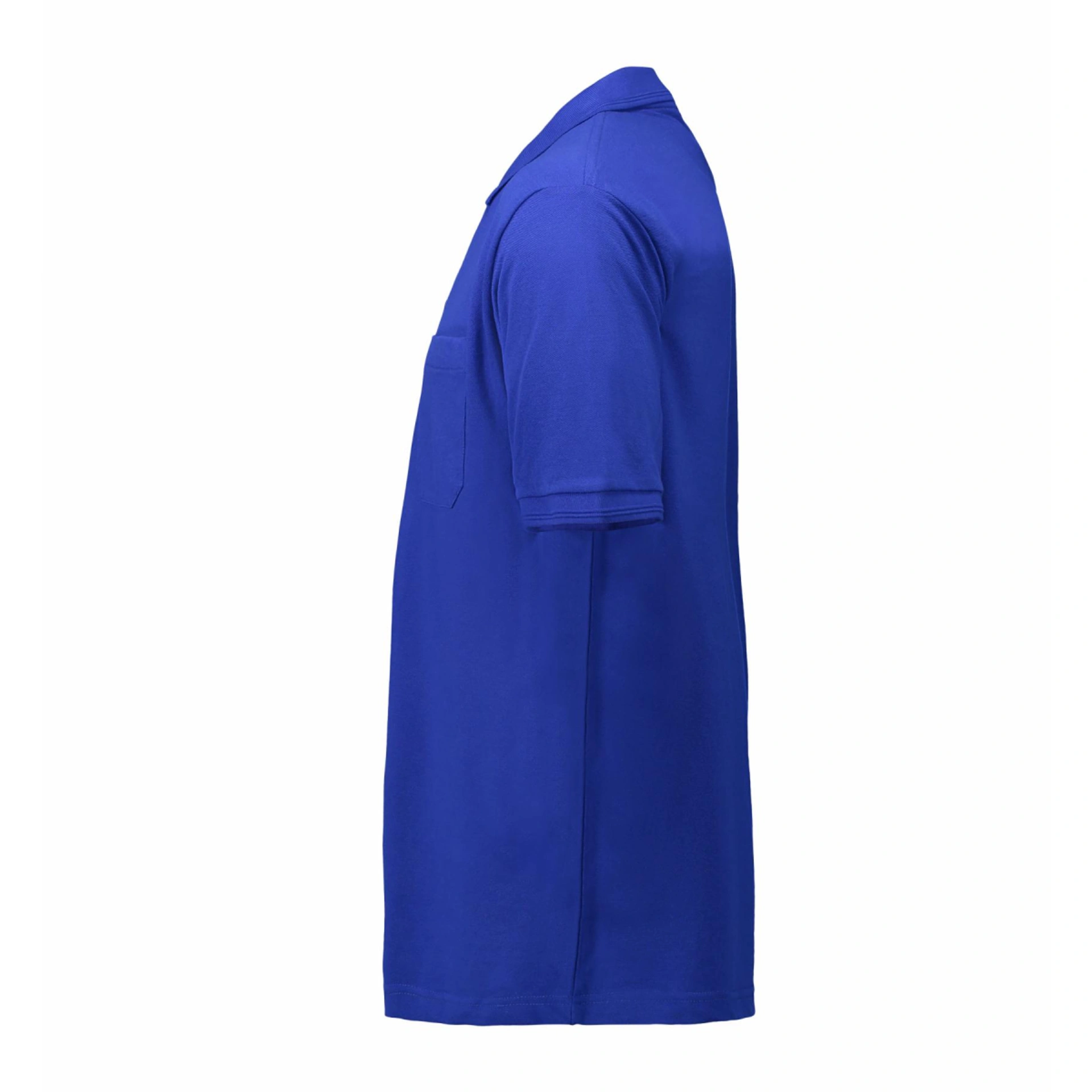 Футболка поло чоловіча ID Classic з кишенею - Королівський синій / 3XL