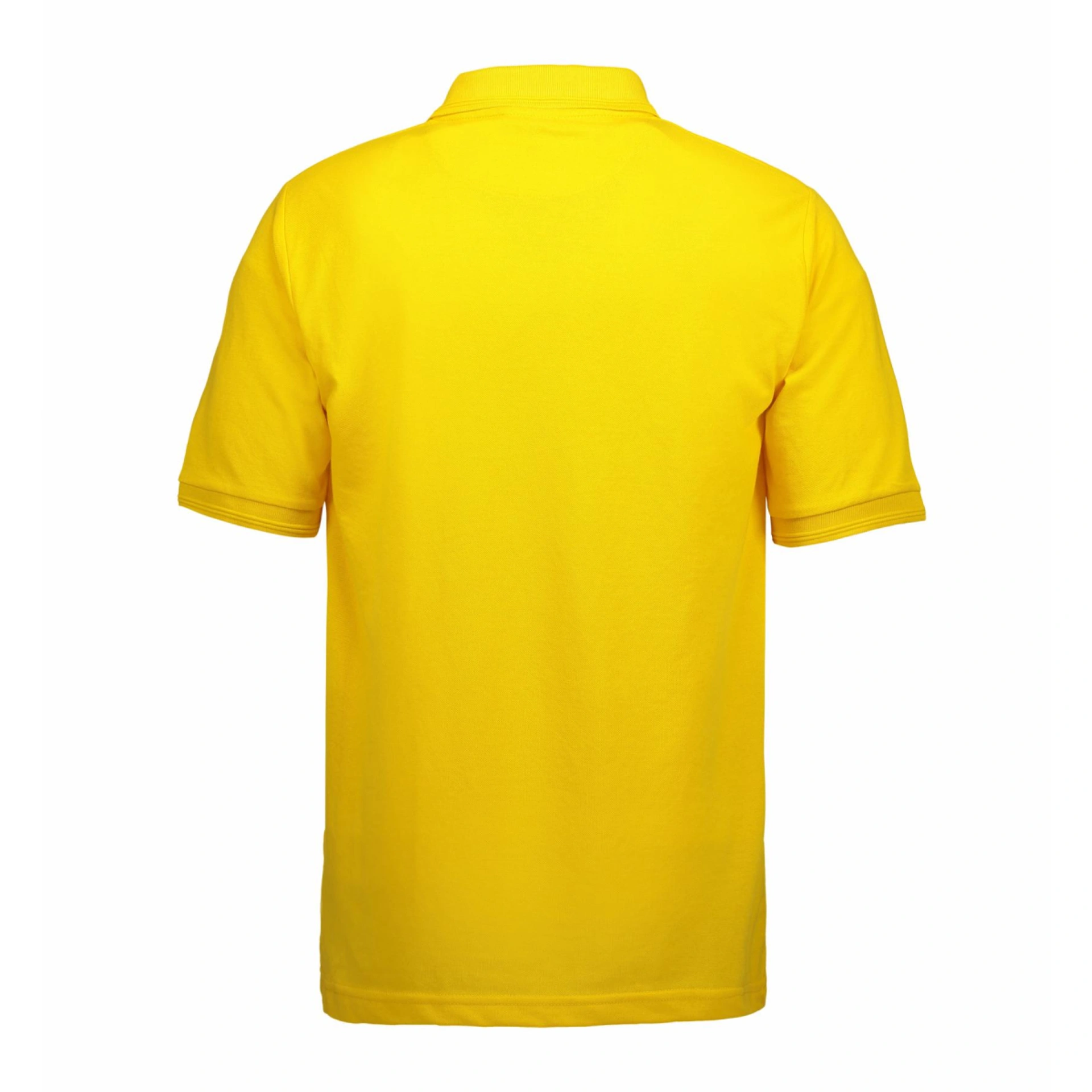 Футболка поло чоловіча ID Classic з кишенею - Жовтий / 4XL