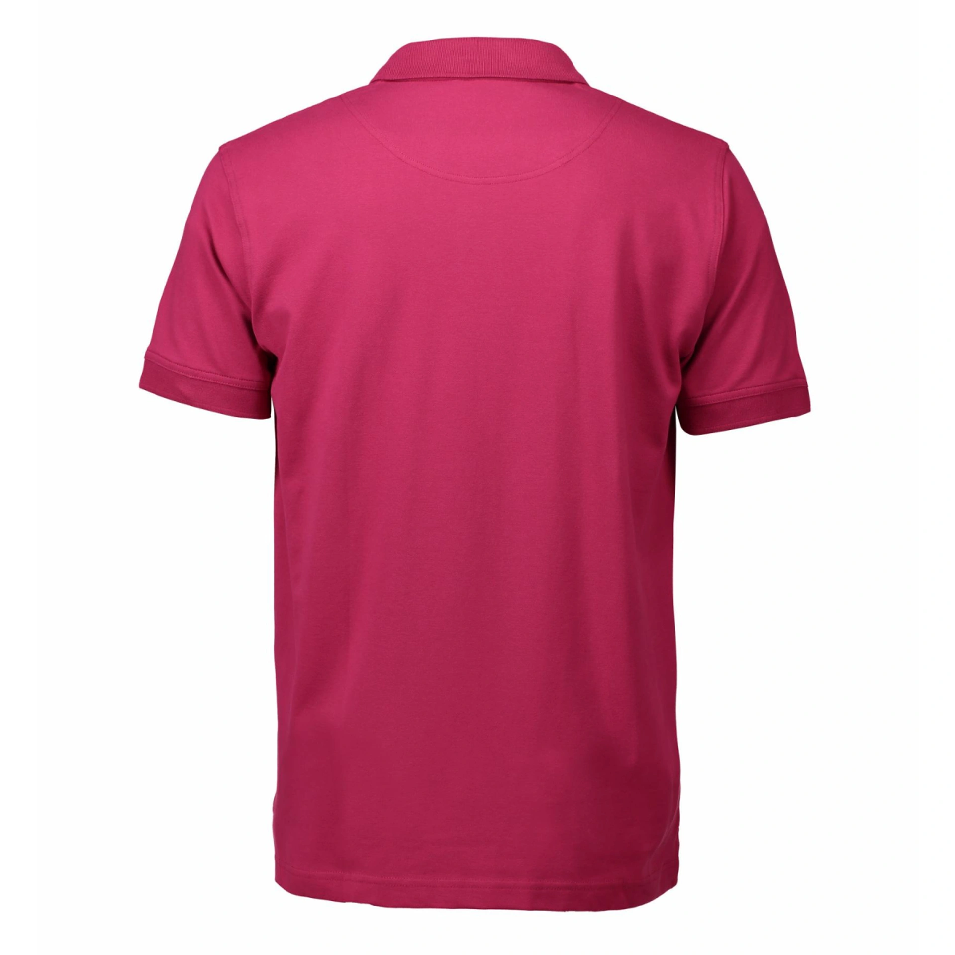 Футболка поло чоловіча ID Stretch - Вишневий / 3XL
