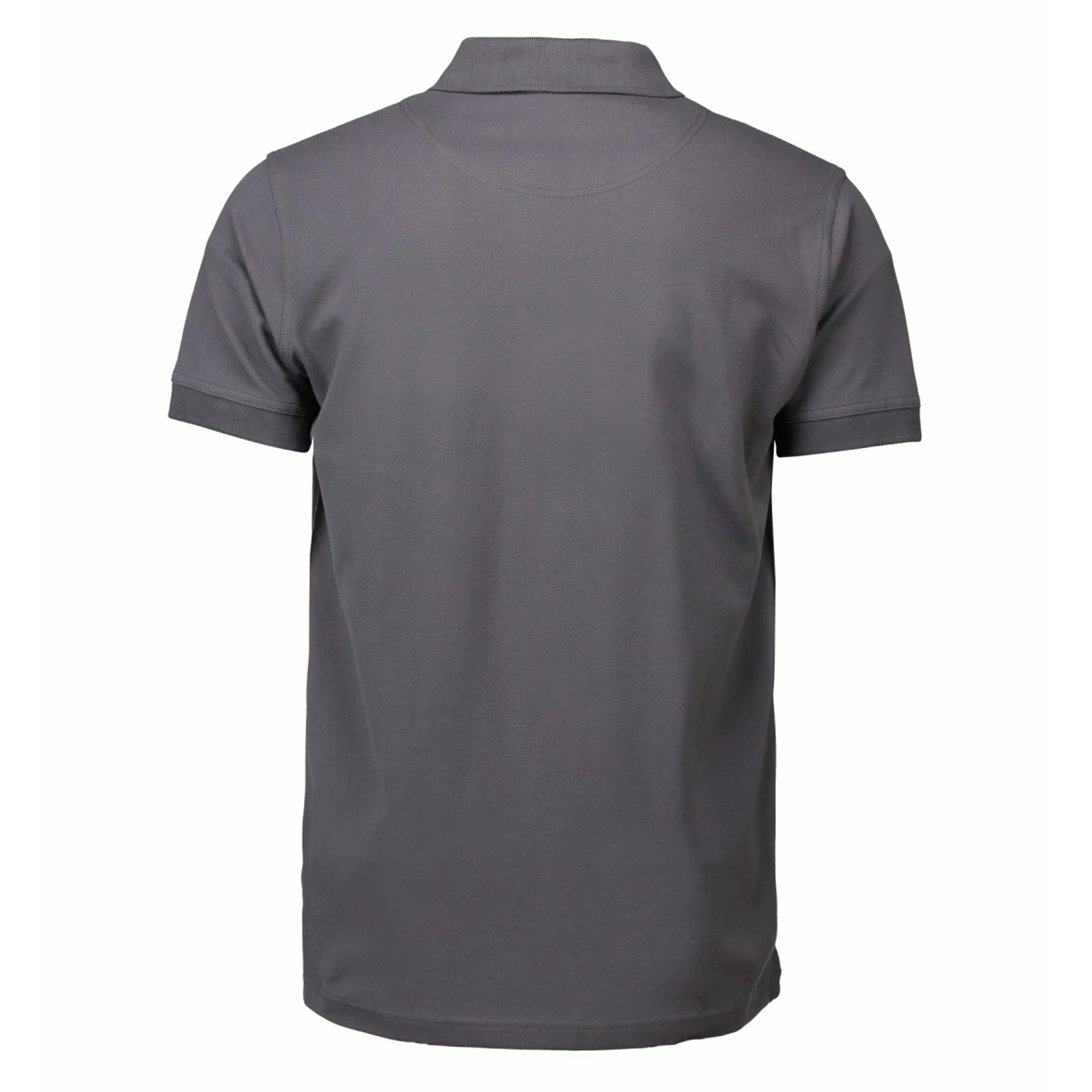 Футболка поло чоловіча ID Stretch - Вугільний / 3XL