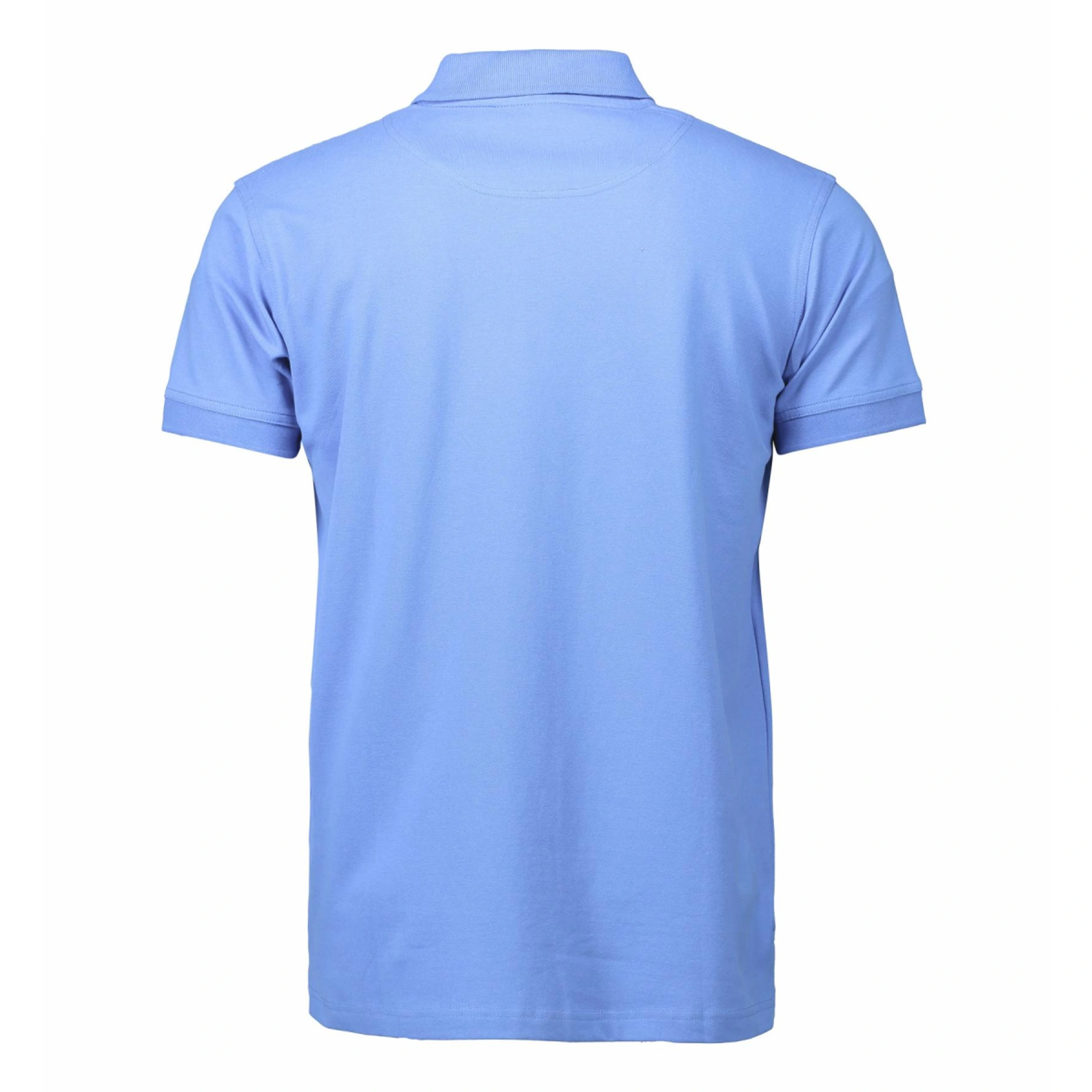 Футболка поло чоловіча ID Stretch - Світло-синій / 3XL