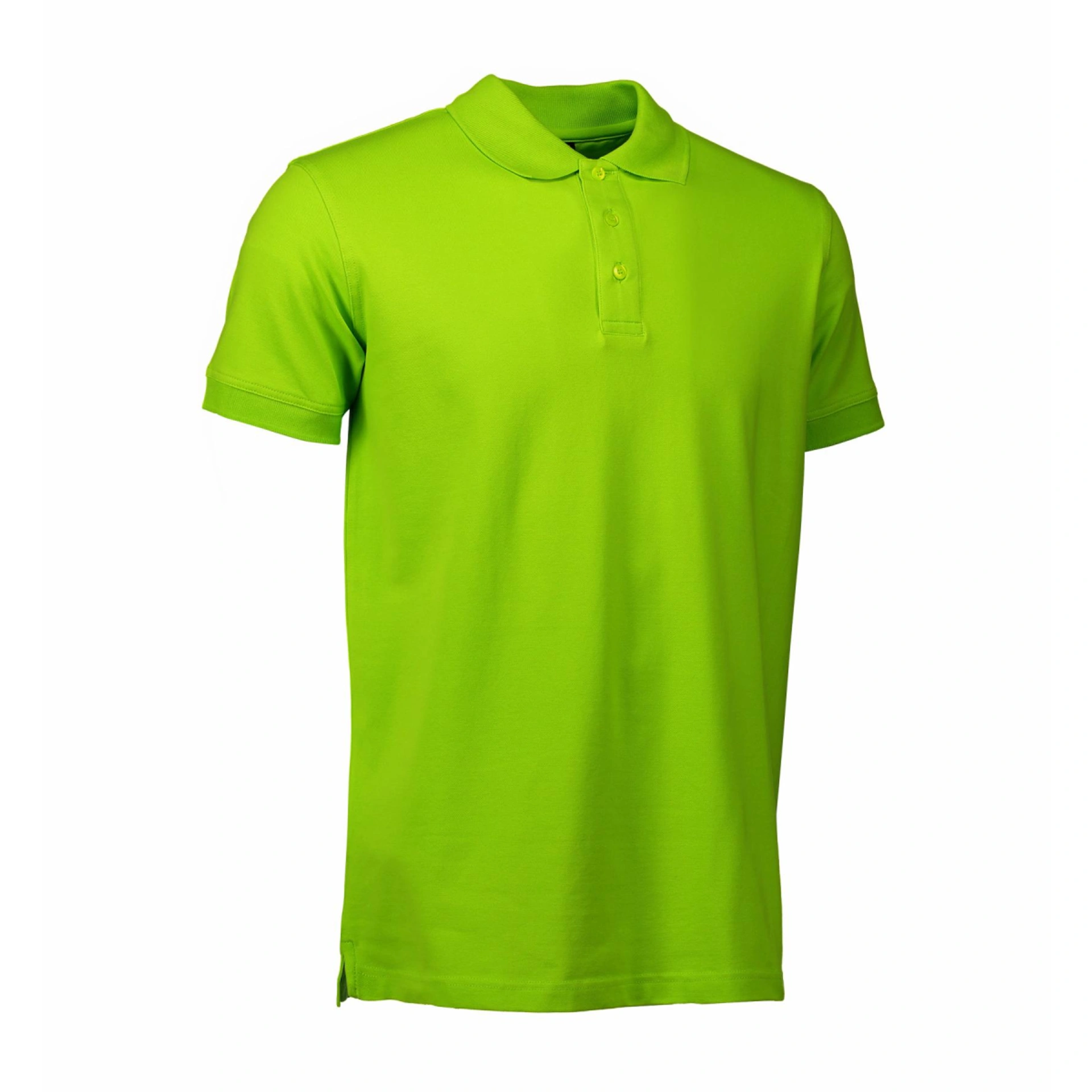 Футболка поло чоловіча ID Stretch - Лайм / 3XL