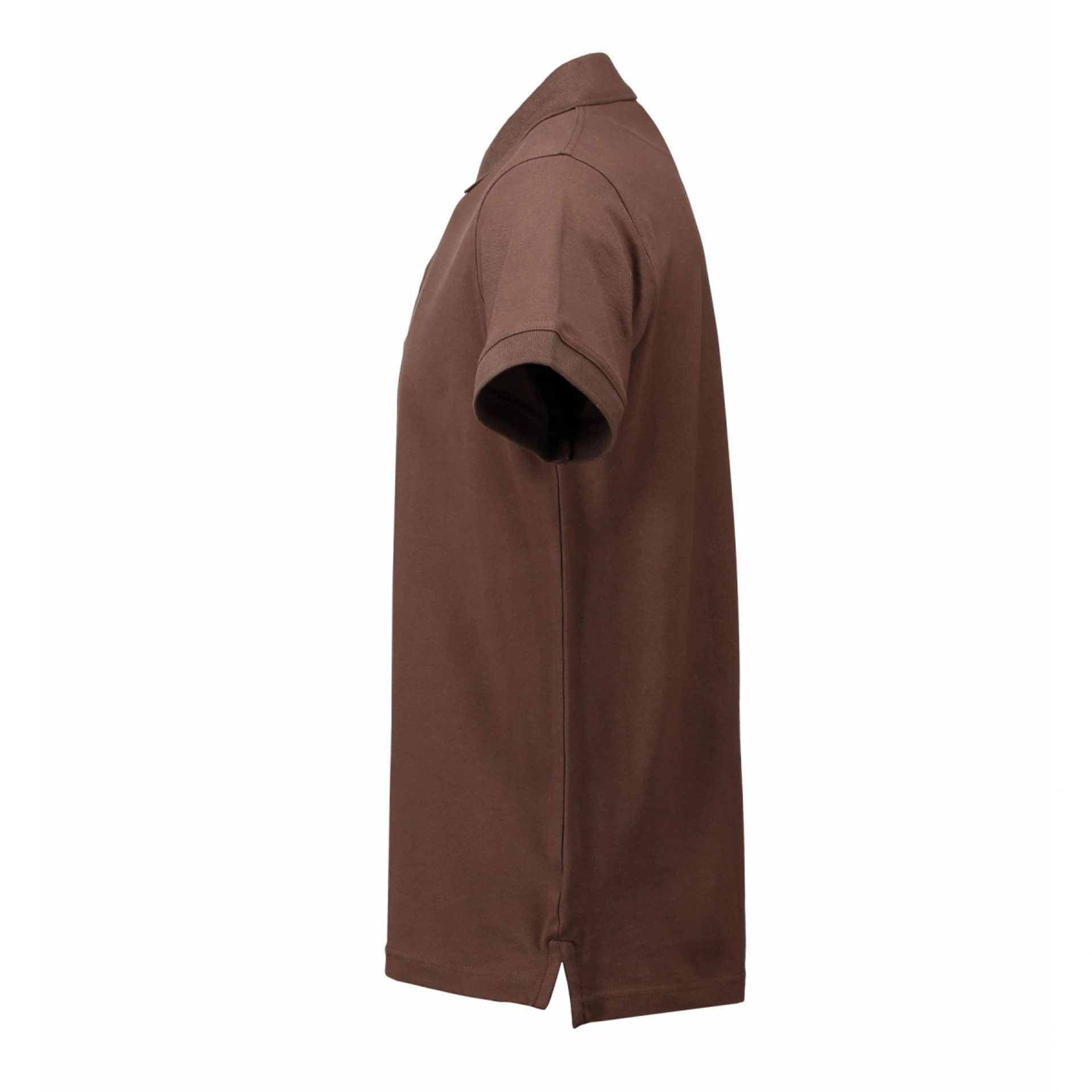 Футболка поло чоловіча ID Stretch - Мокка / 3XL