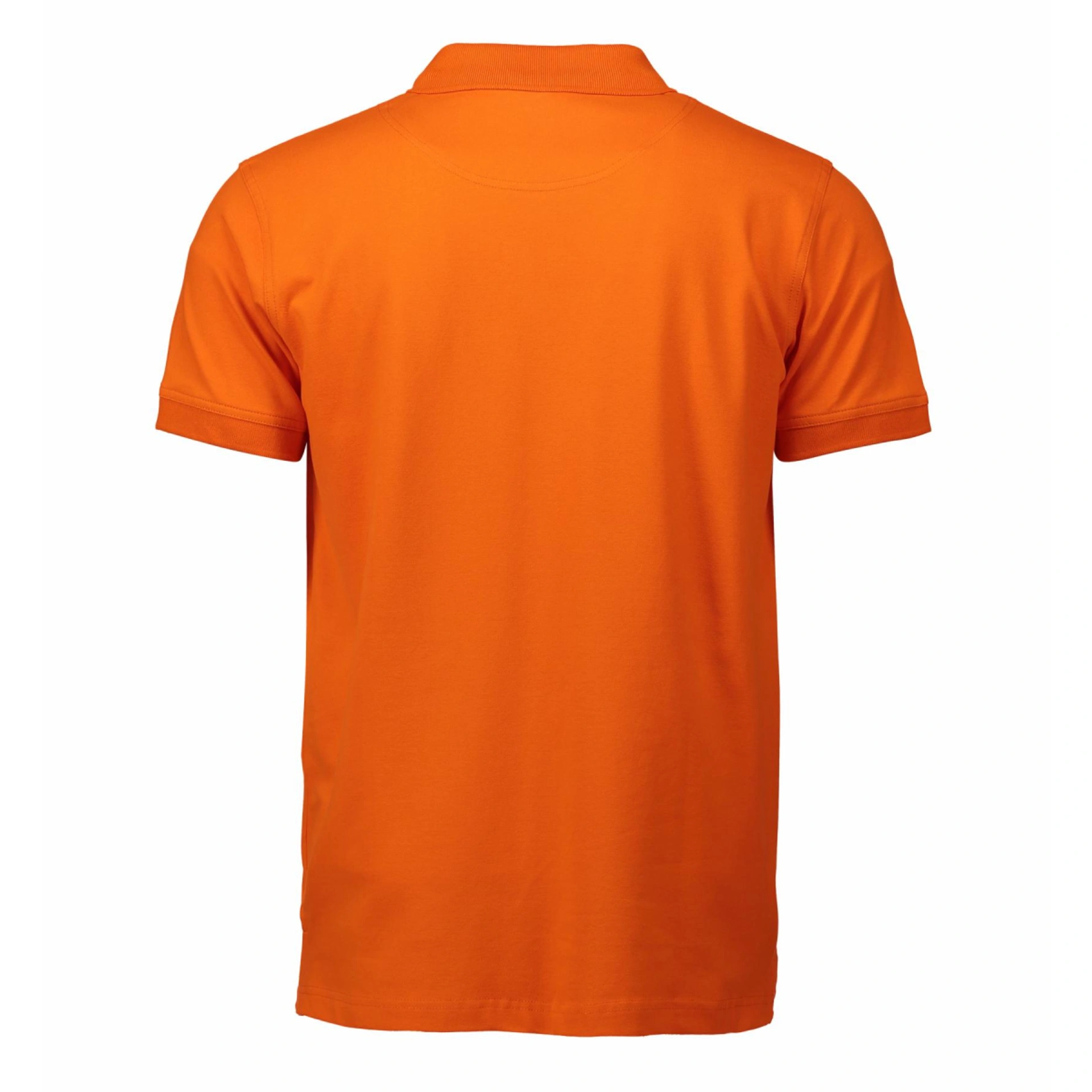 Футболка поло чоловіча ID Stretch - Помаранчевий / 3XL