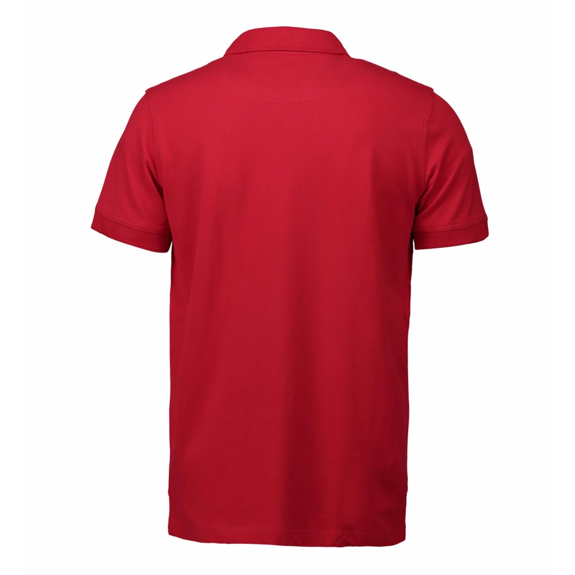 Футболка поло чоловіча ID Stretch - Червоний / 3XL