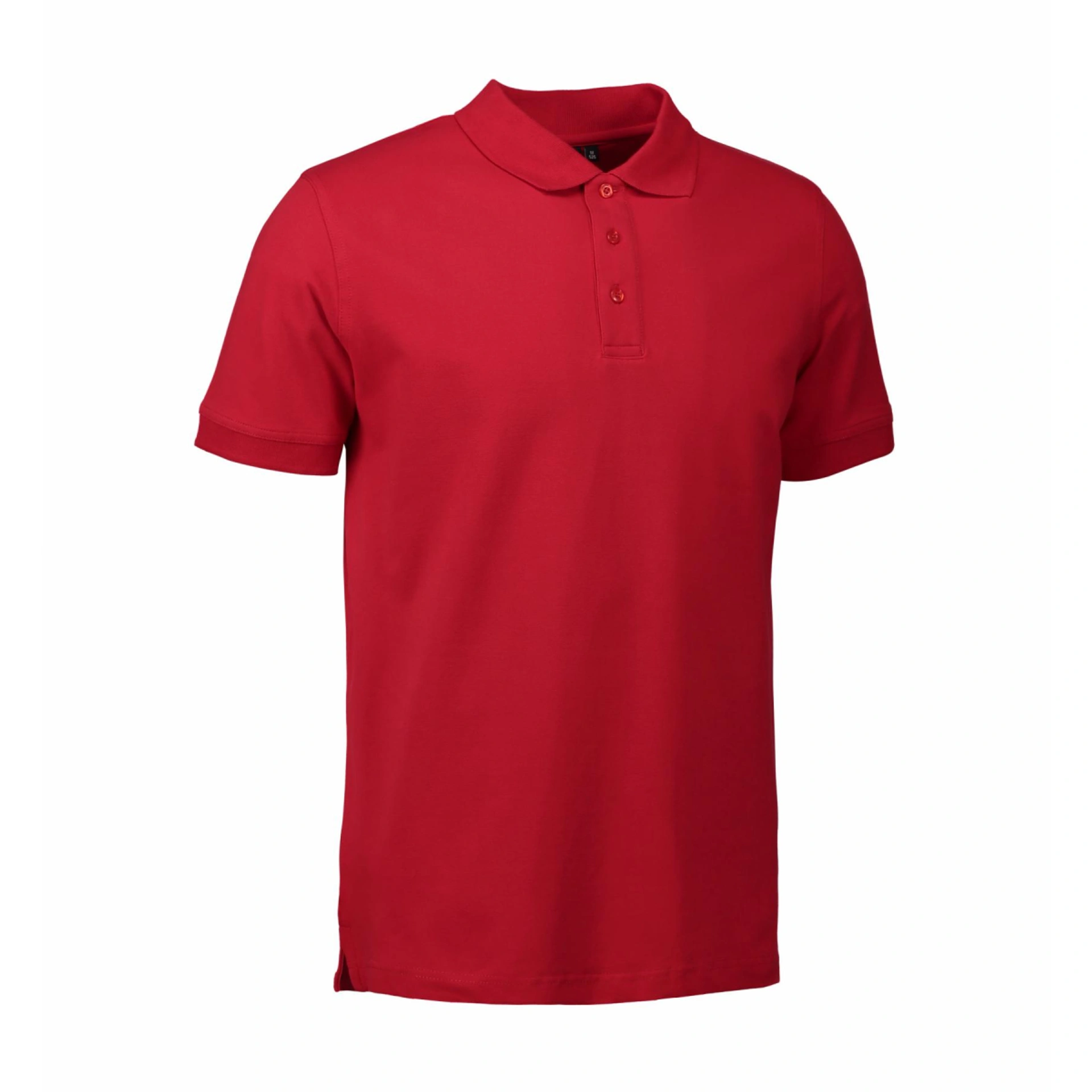 Футболка поло чоловіча ID Stretch - Червоний / 3XL