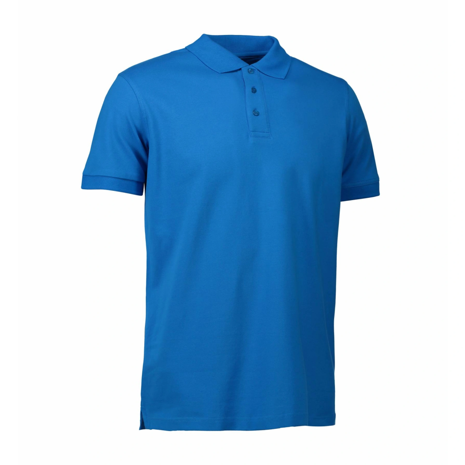 Футболка поло чоловіча ID Stretch - Бірюзовий / 3XL