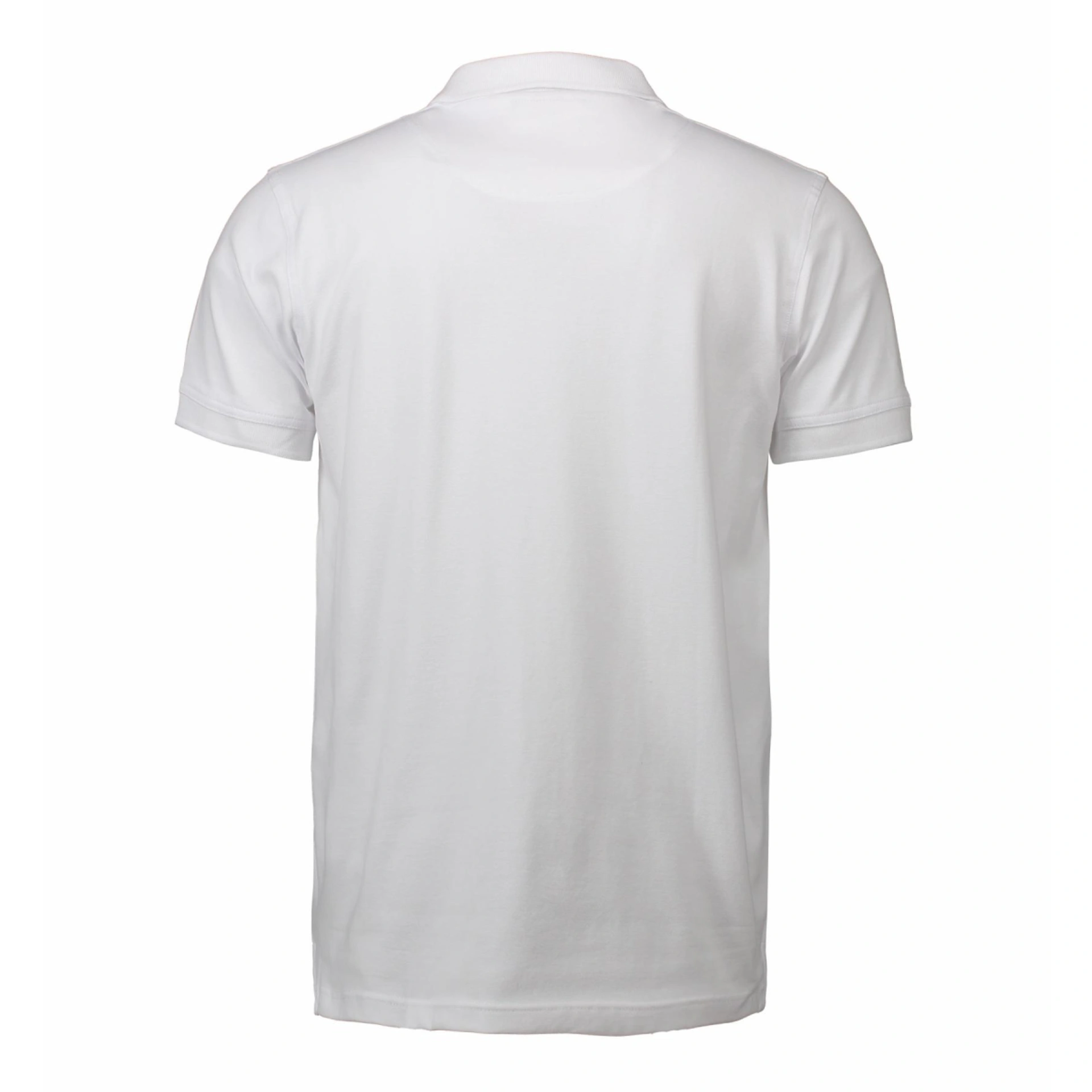 Футболка поло чоловіча ID Stretch - Білий / 3XL