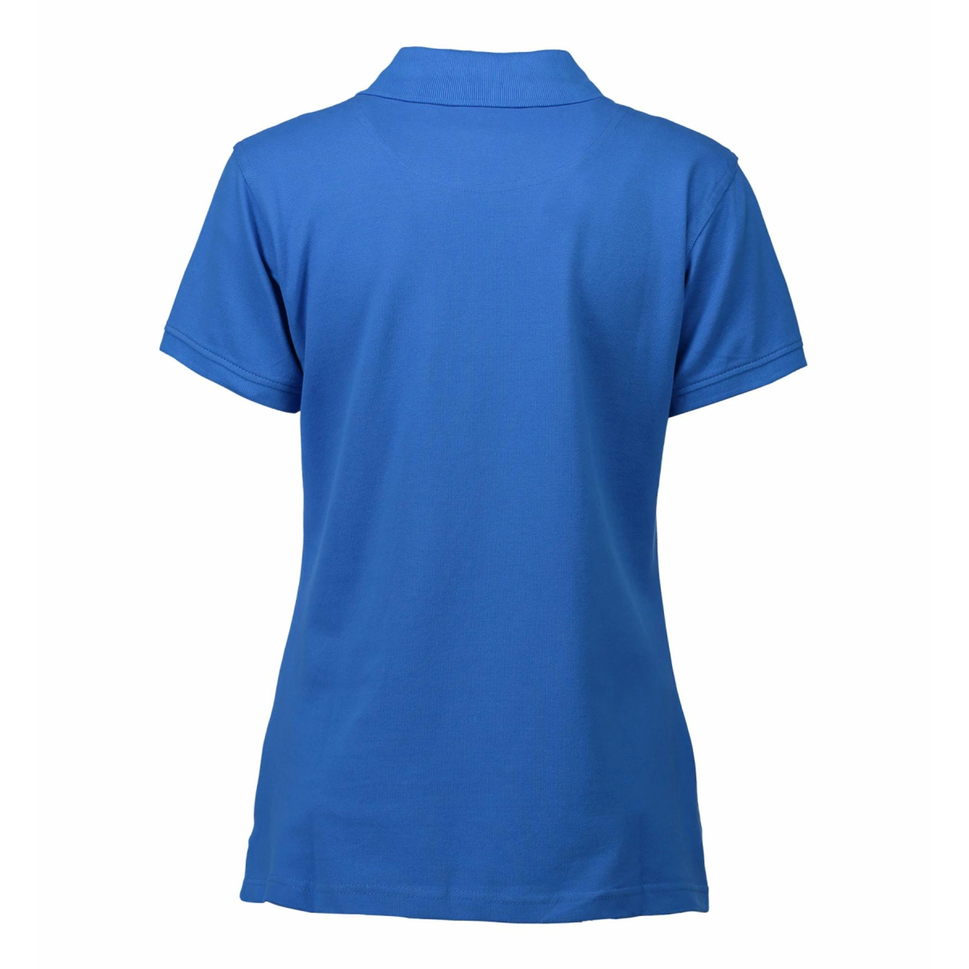 Футболка поло жіноча ID Stretch - Лазурний / 3XL