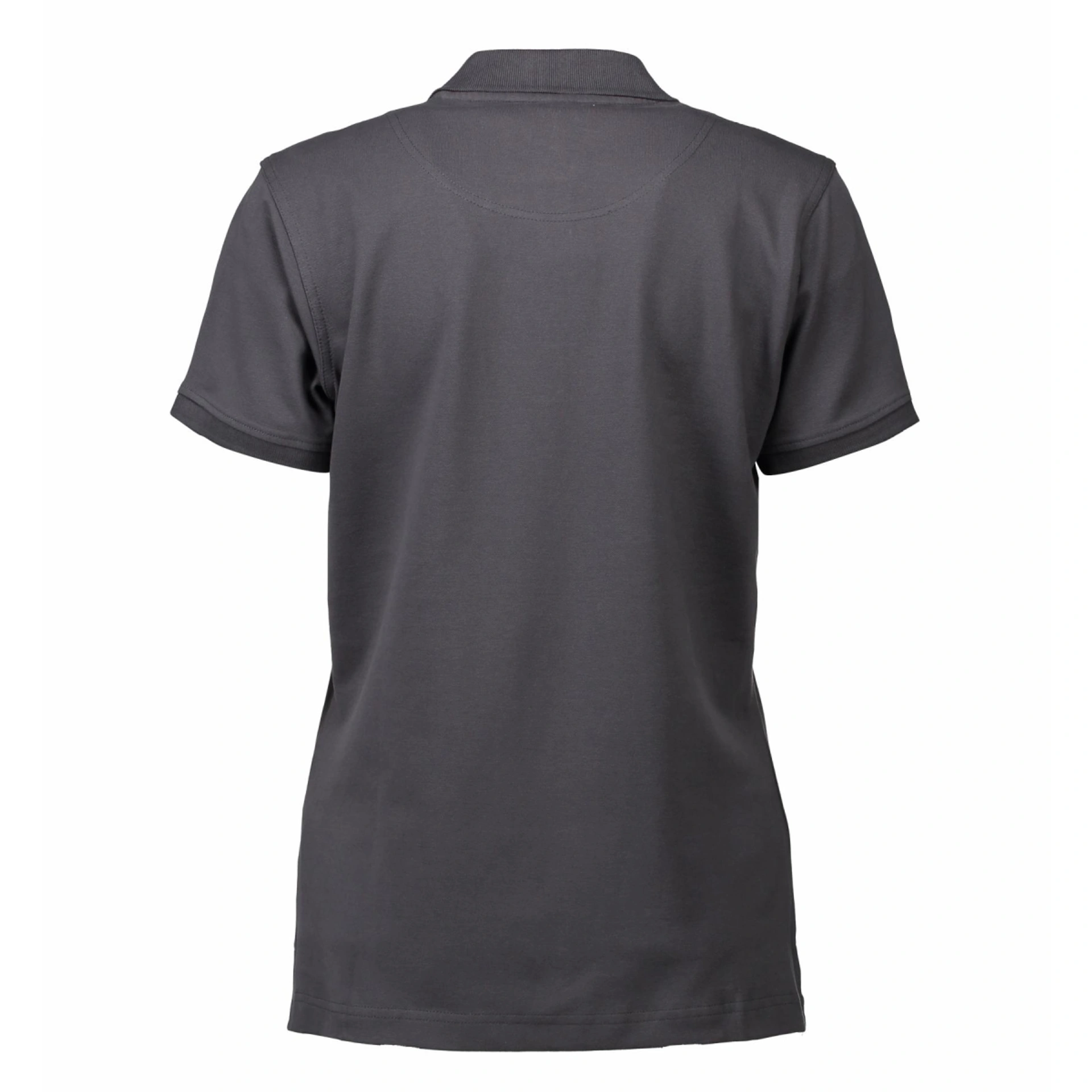 Футболка поло жіноча ID Stretch - Вугільний / 3XL