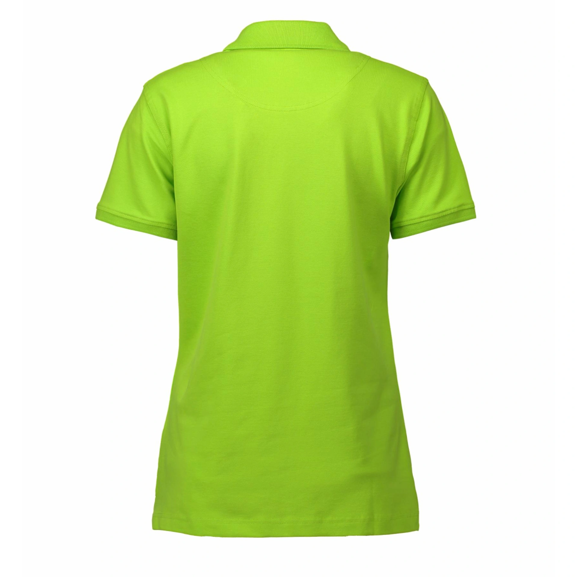 Футболка поло жіноча ID Stretch - Лайм / 3XL