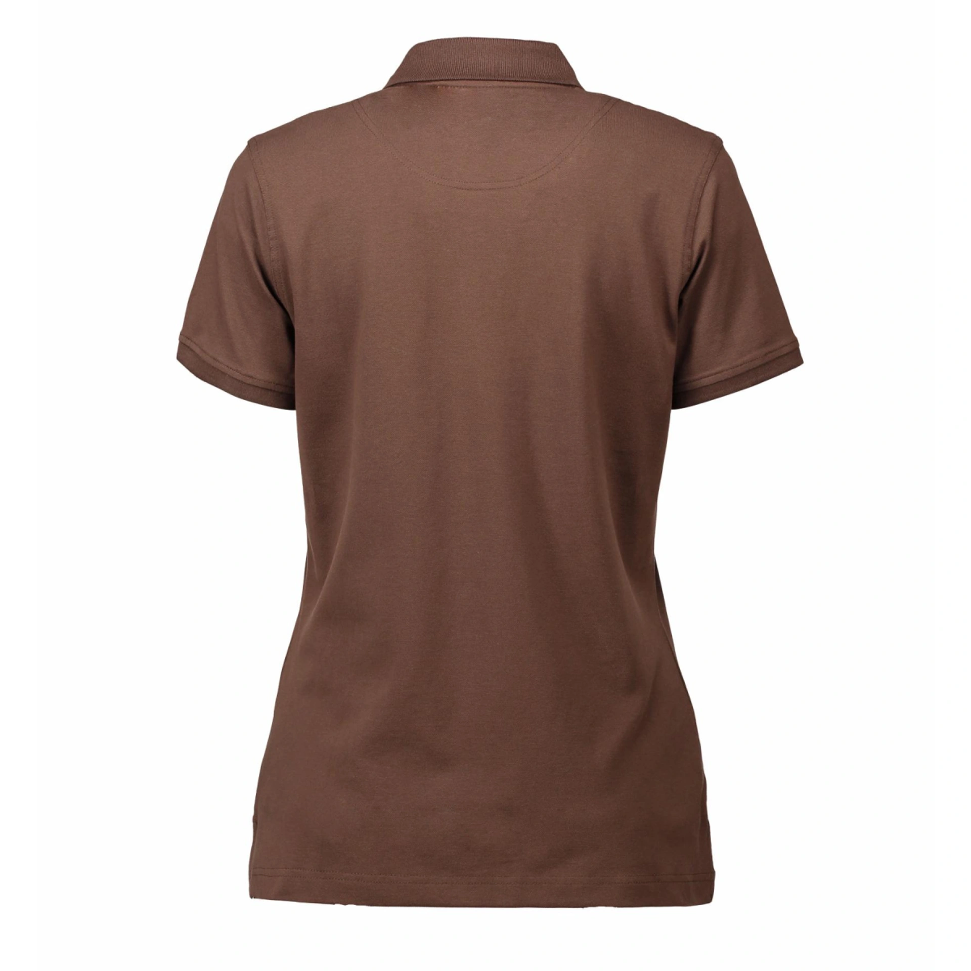 Футболка поло жіноча ID Stretch - Мокка / 3XL