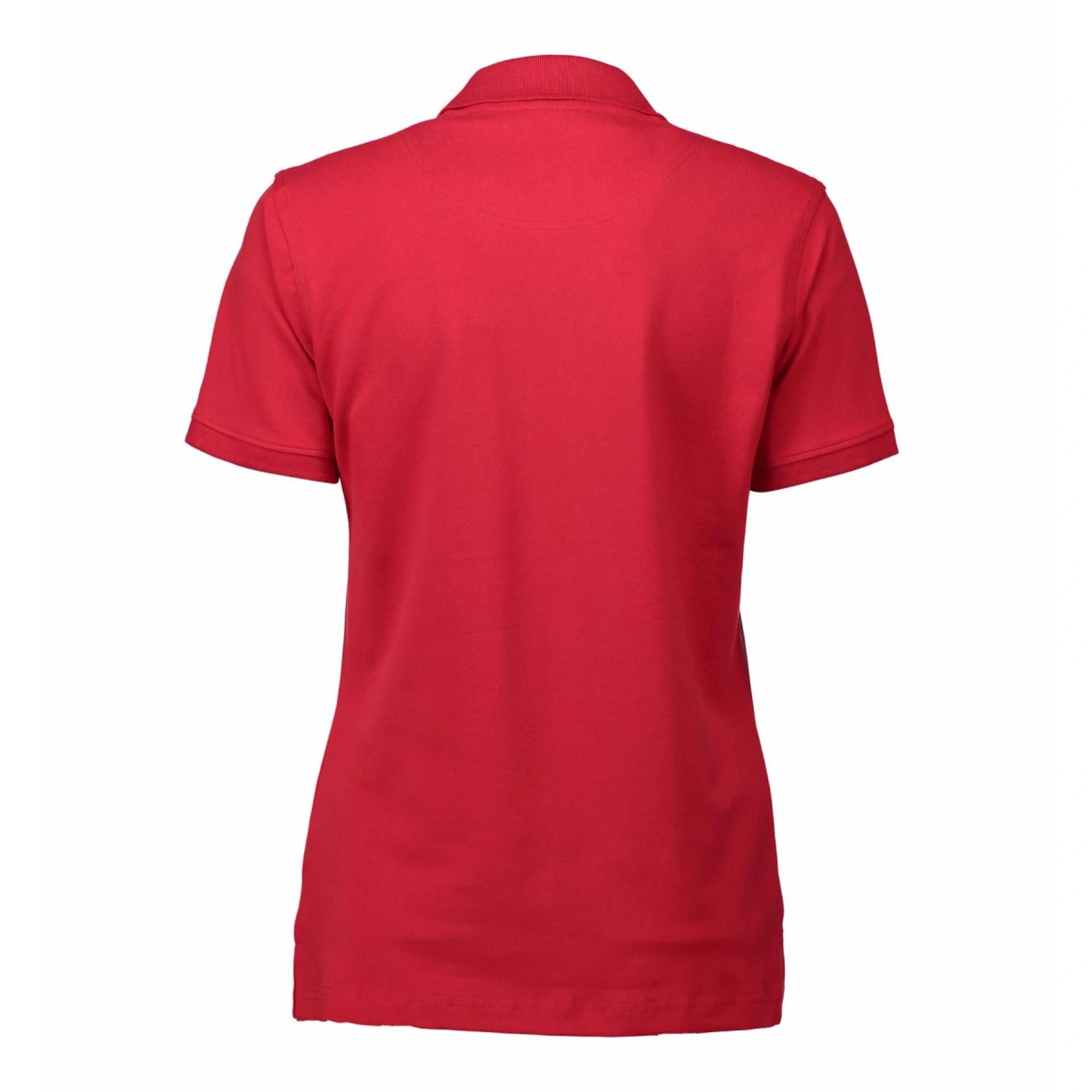 Футболка поло жіноча ID Stretch - Червоний / 3XL