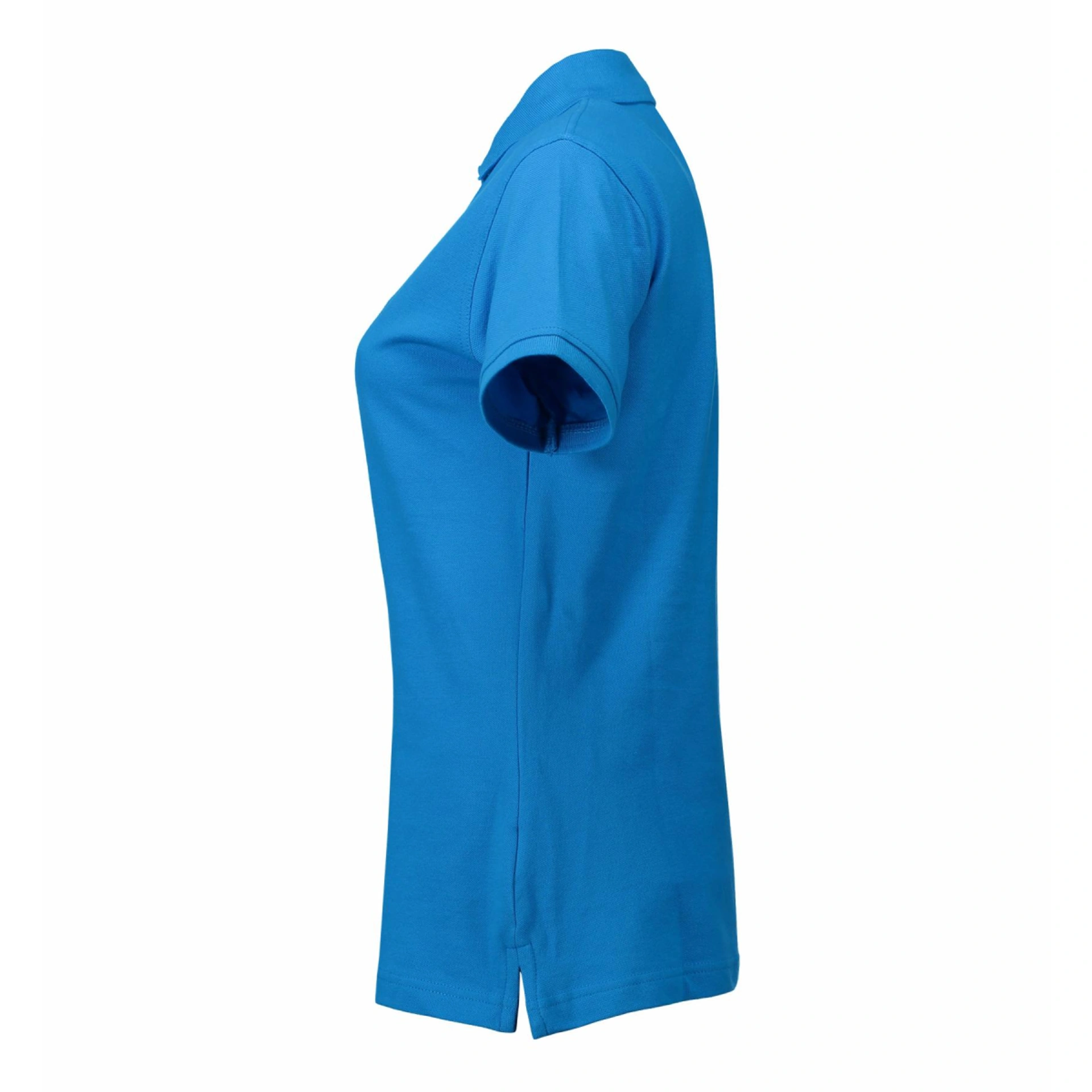 Футболка поло жіноча ID Stretch - Бірюзовий / 3XL