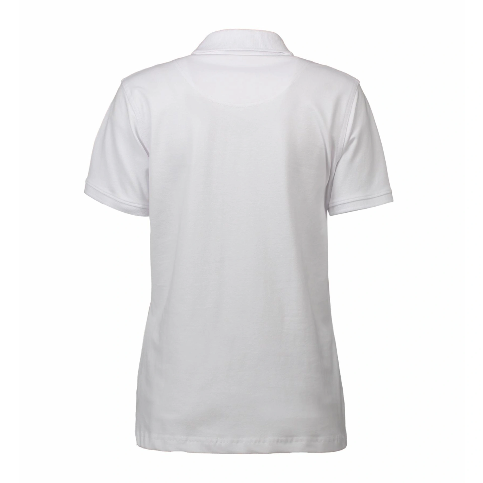 Футболка поло жіноча ID Stretch - Білий / 3XL