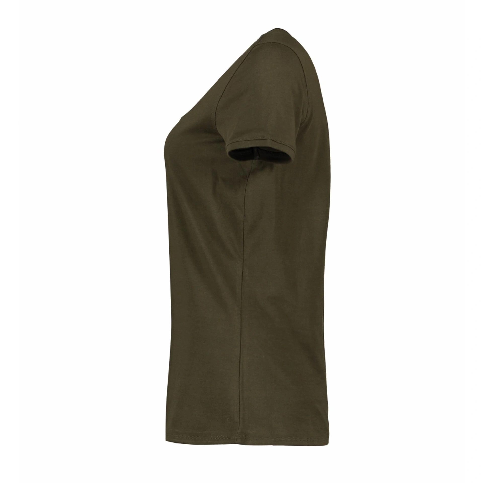 Футболка жіноча ID Core V - Оливковий / 3XL