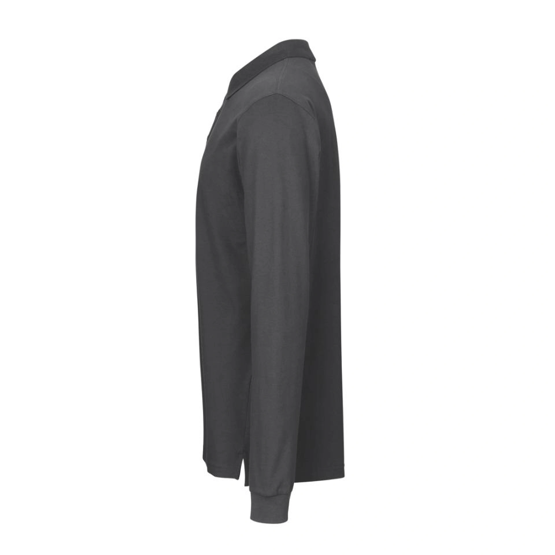 Лонгслів поло чоловіча ID Stretch - Вугільний / 3XL