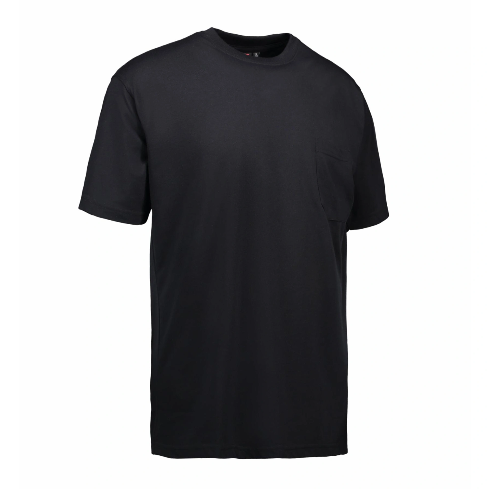 Футболка чоловіча ID T-Time з кишенею - Чорний / 3XL