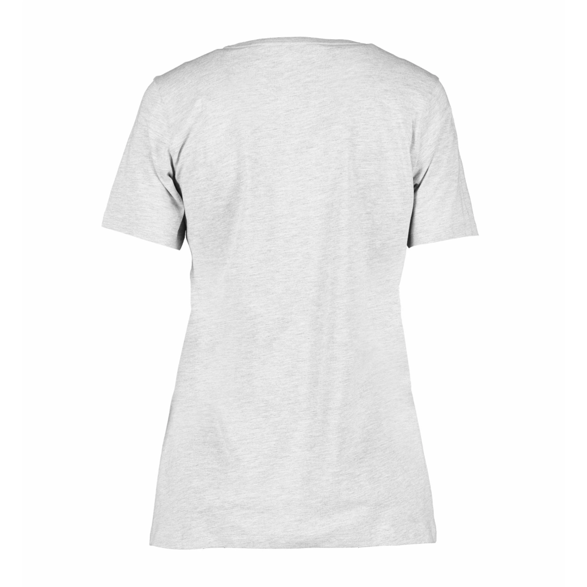 Футболка жіноча ID Organic - Світло-сірий меланж / 3XL