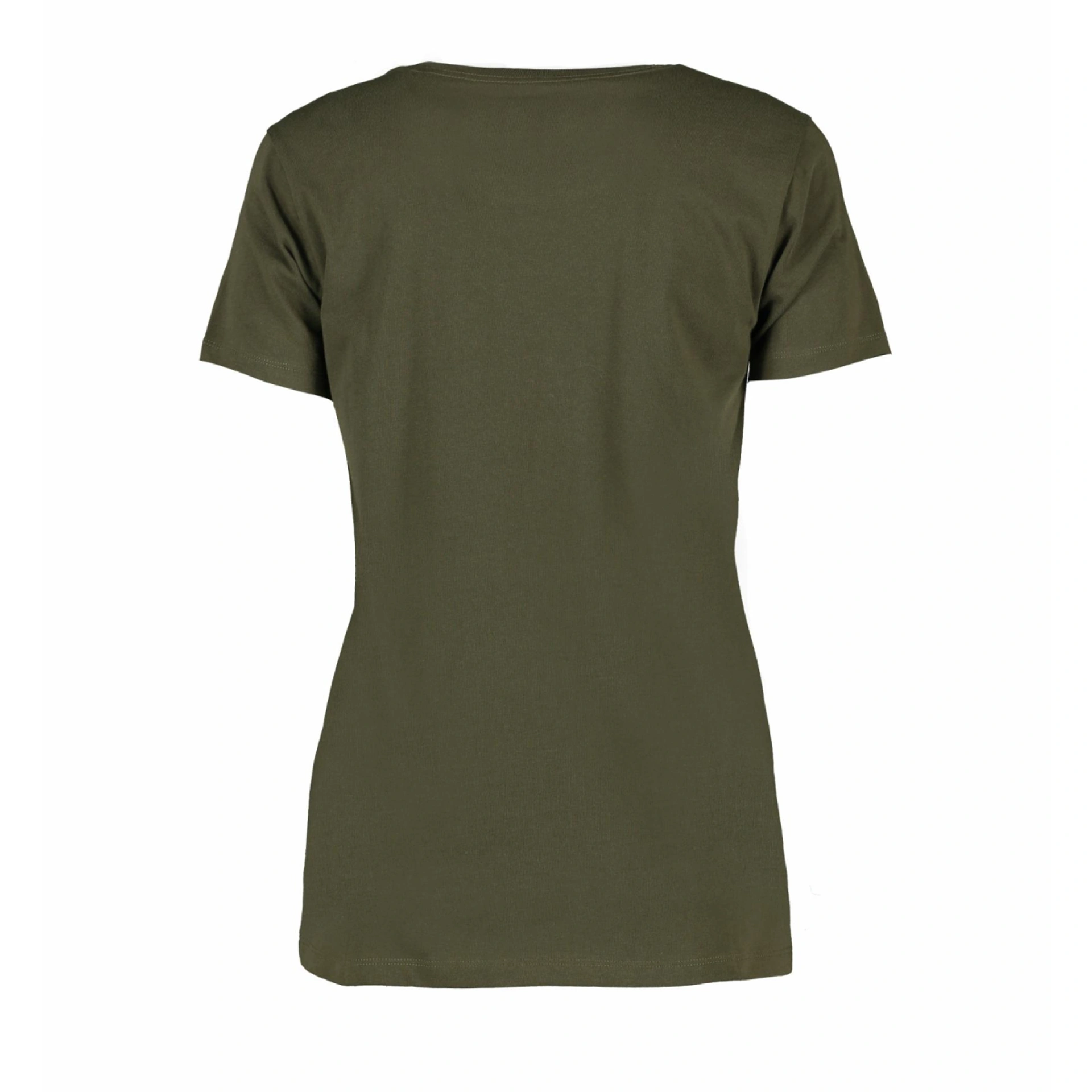 Футболка жіноча ID Organic - Оливковий / 3XL