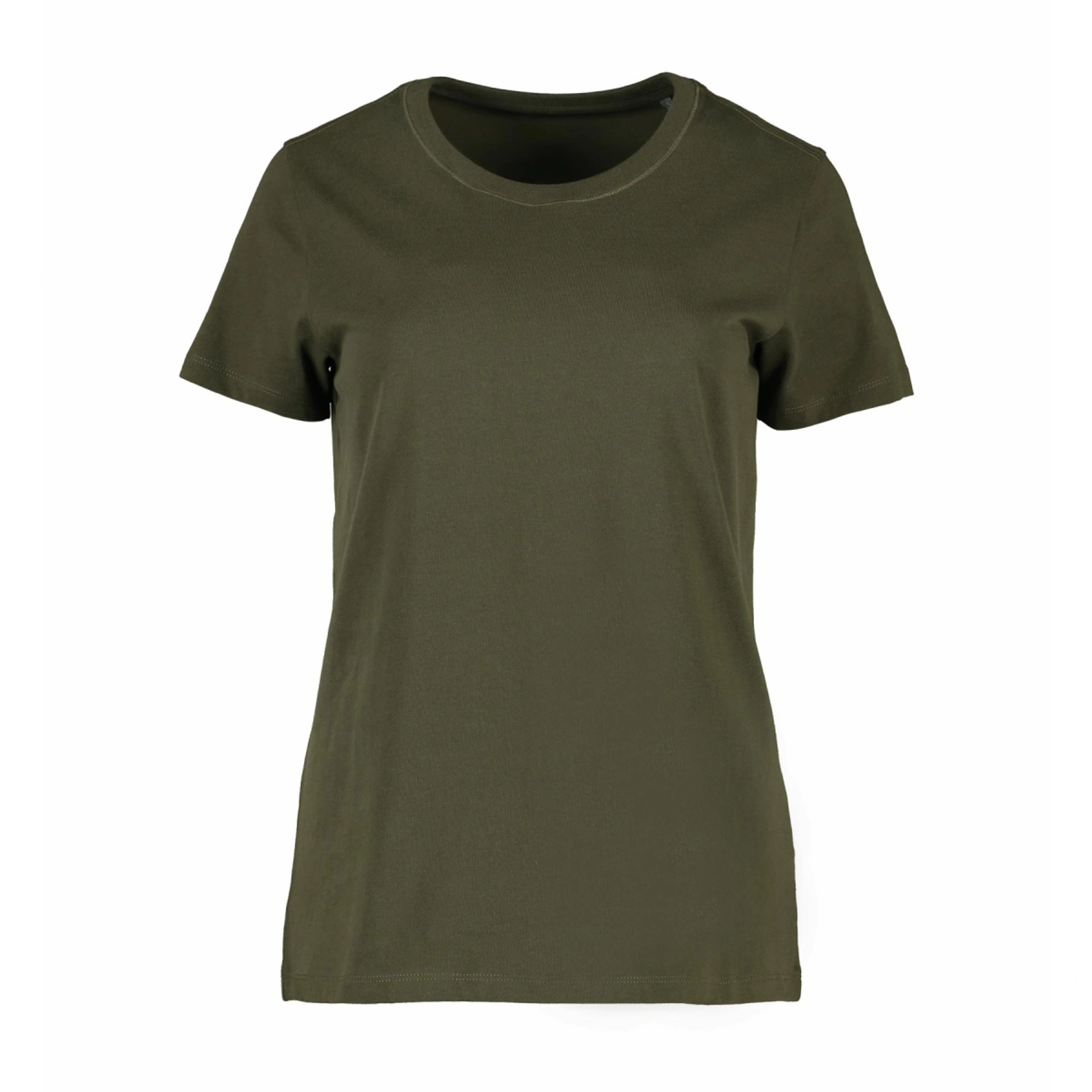 Футболка жіноча ID Organic - Оливковий / 3XL